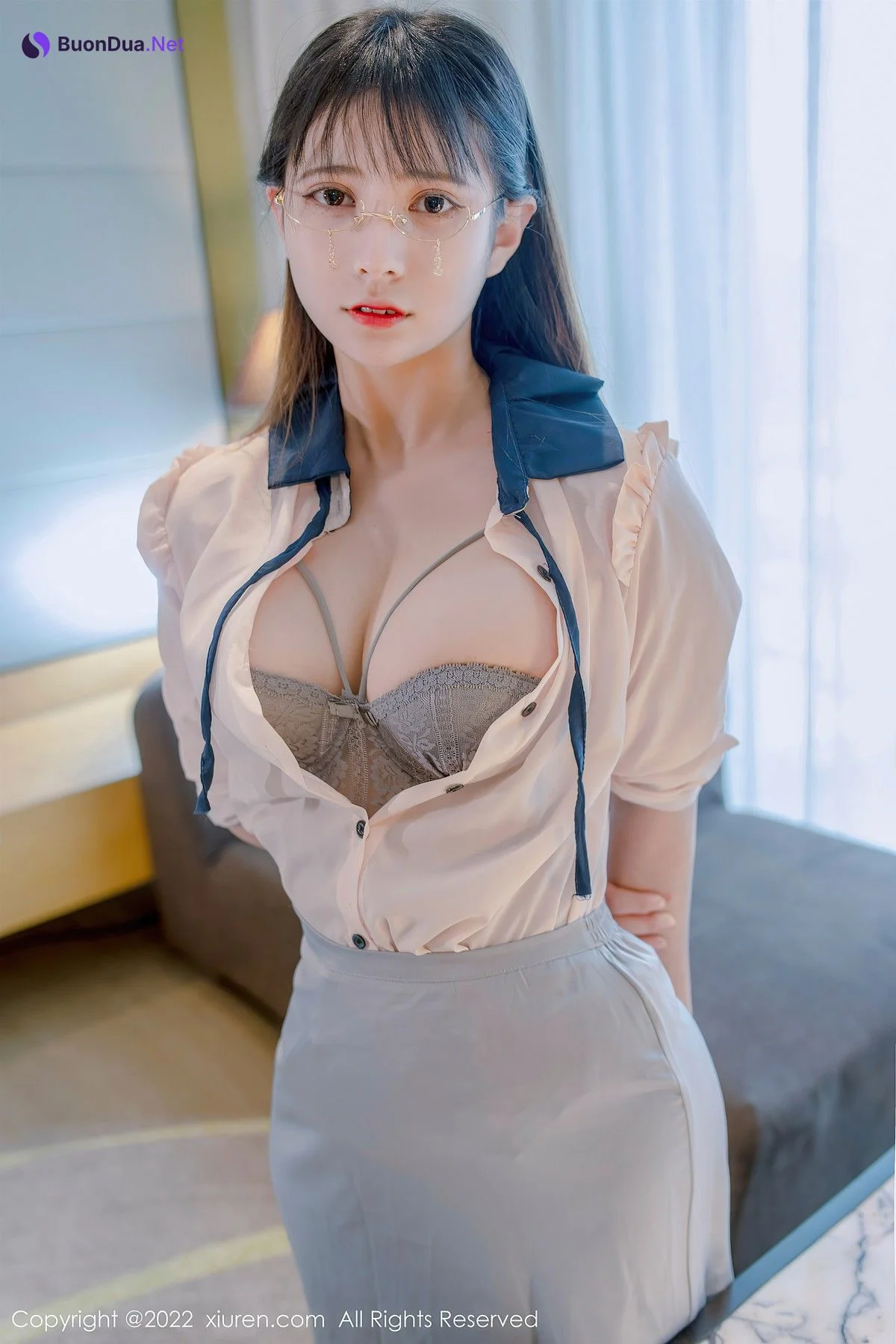 [XiuRen秀人网] No.4808 久久Aimee - รูปภาพ 4