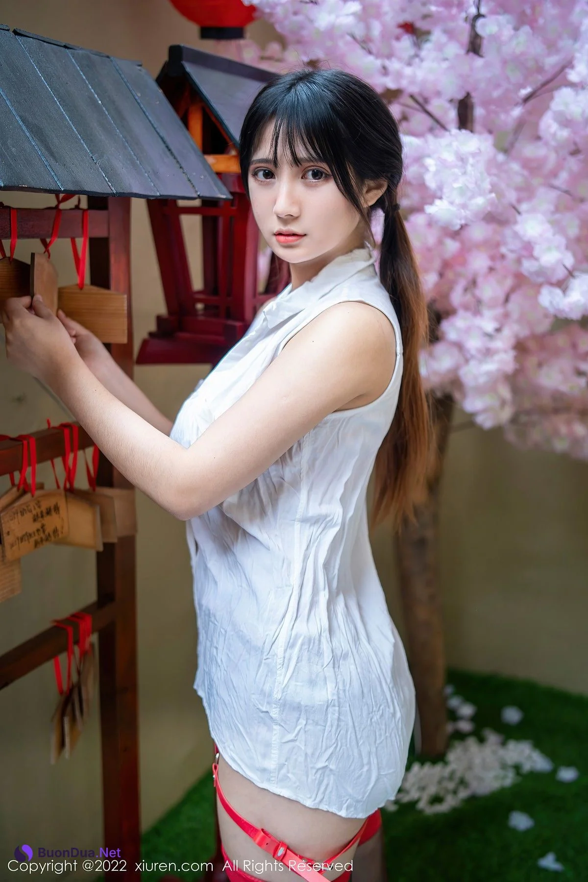 [XiuRen秀人网] No.4930 久久Aimee - รูปภาพ 11