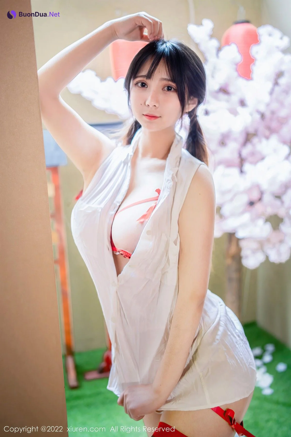 [XiuRen秀人网] No.4930 久久Aimee - รูปภาพ 2