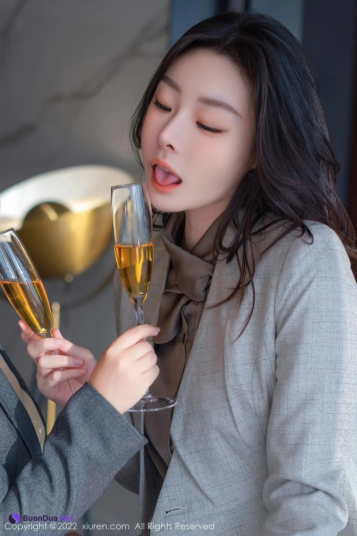 [XiuRen秀人网] No.5524 是小逗逗 & 张思允Nice - Photo 5