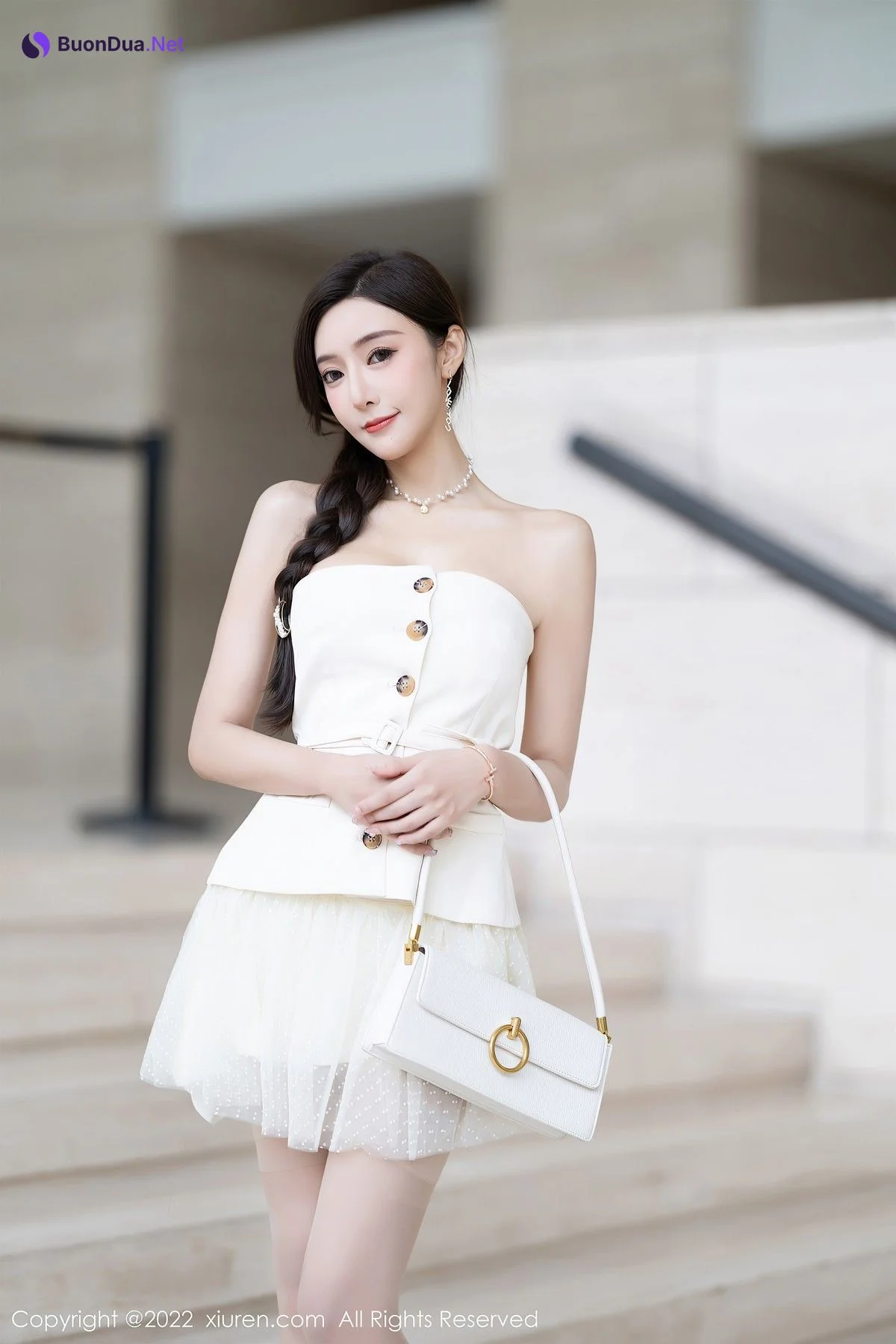 [XiuRen秀人网] No.5539 王馨瑶yanni - รูปภาพ 4