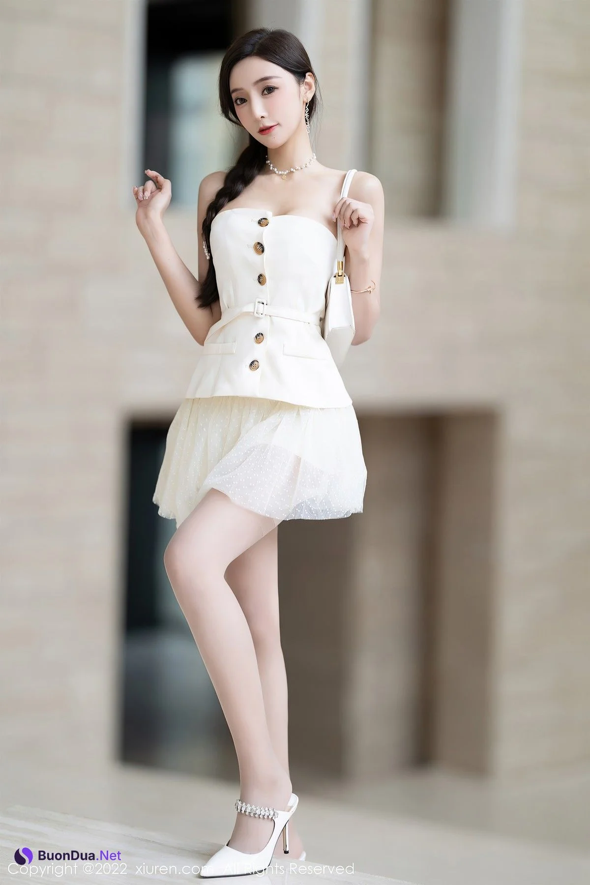 [XiuRen秀人网] No.5539 王馨瑶yanni - รูปภาพ 7