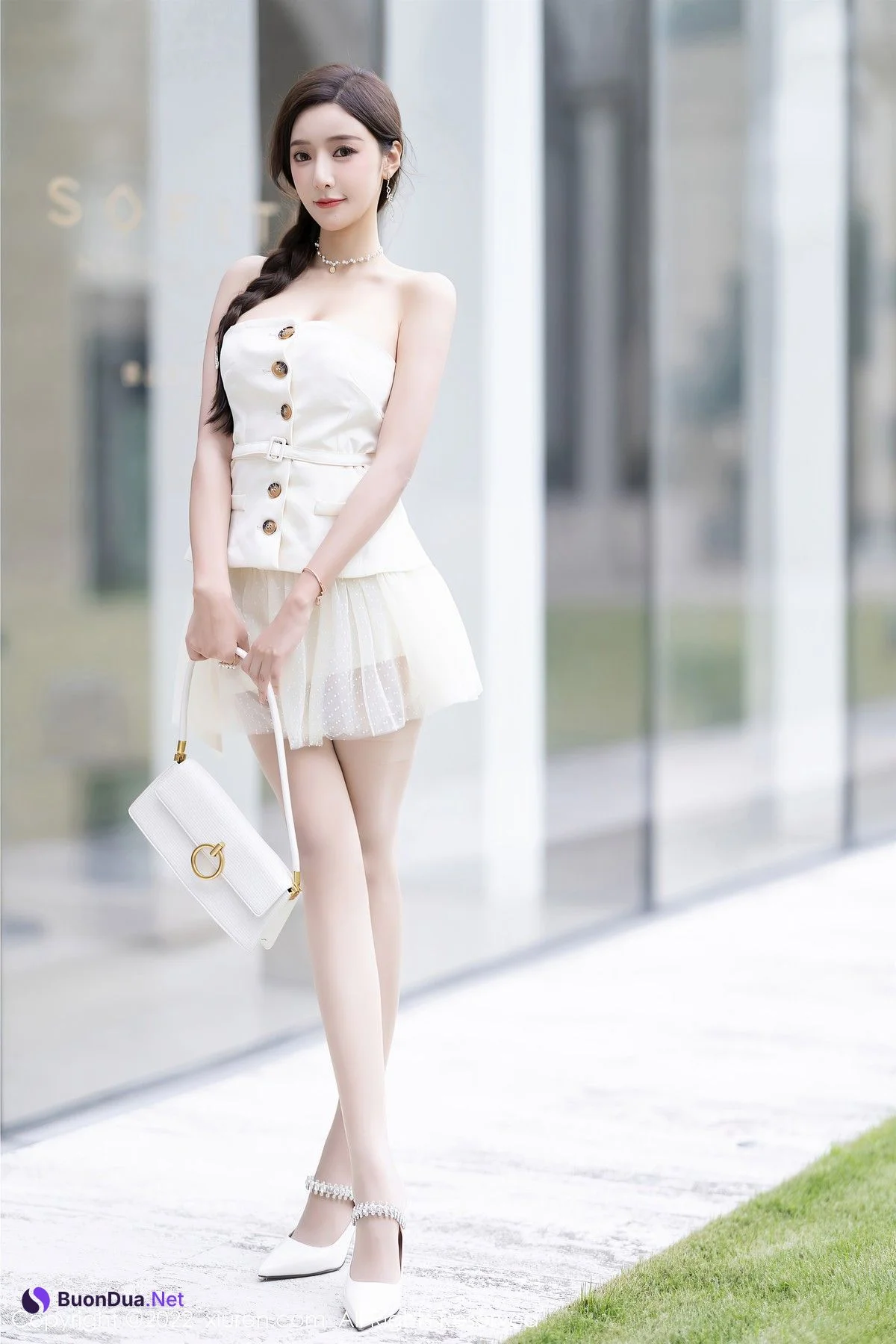 [XiuRen秀人网] No.5539 王馨瑶yanni - รูปภาพ 8