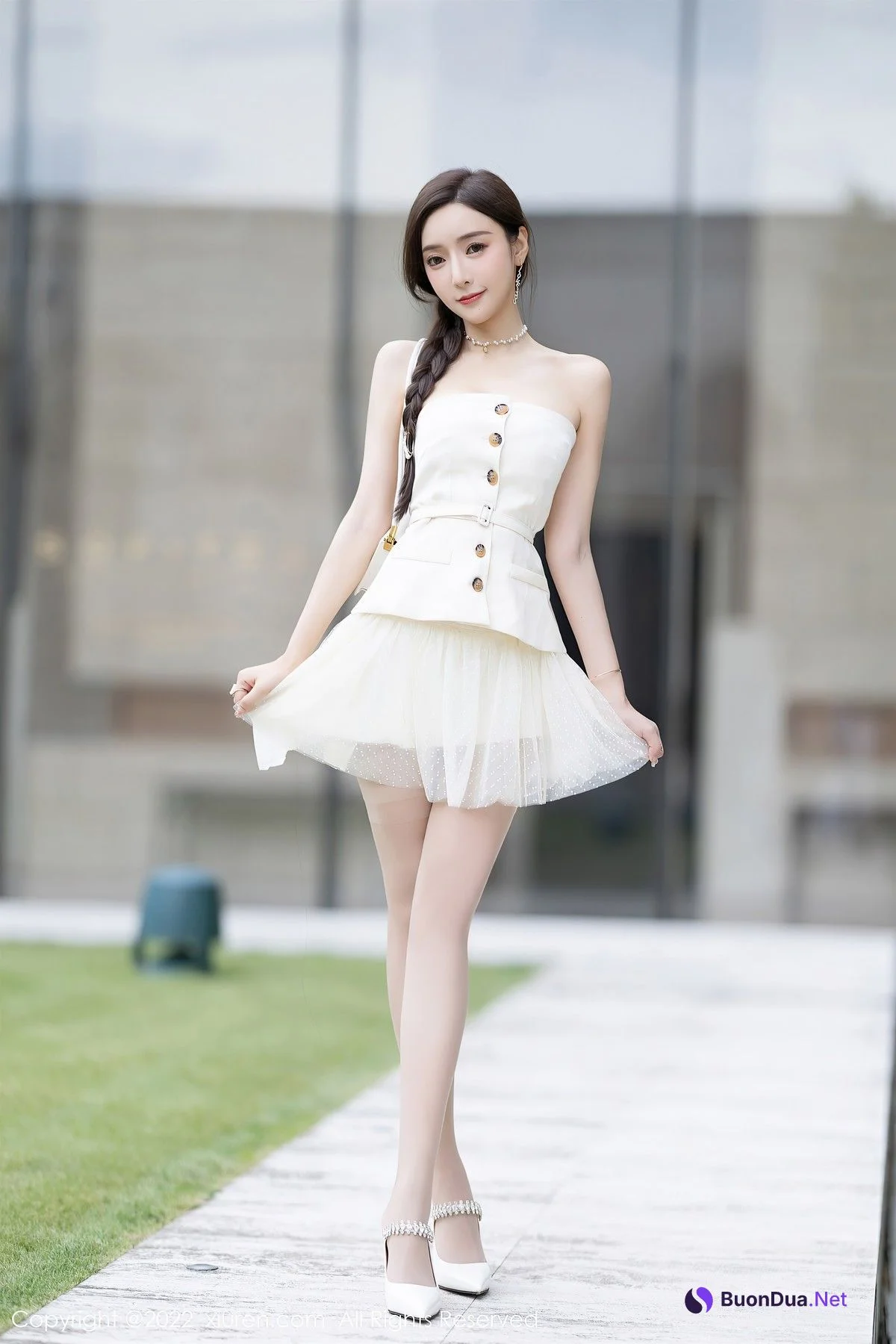 [XiuRen秀人网] No.5539 王馨瑶yanni - รูปภาพ 9