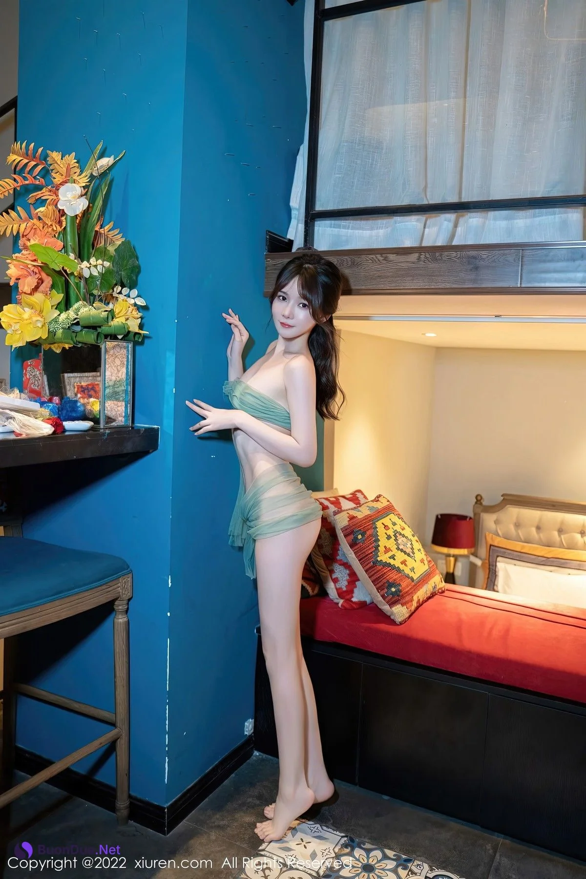 [XiuRen秀人网] No.5800 WanWanMe婠婠么 - Photo 10