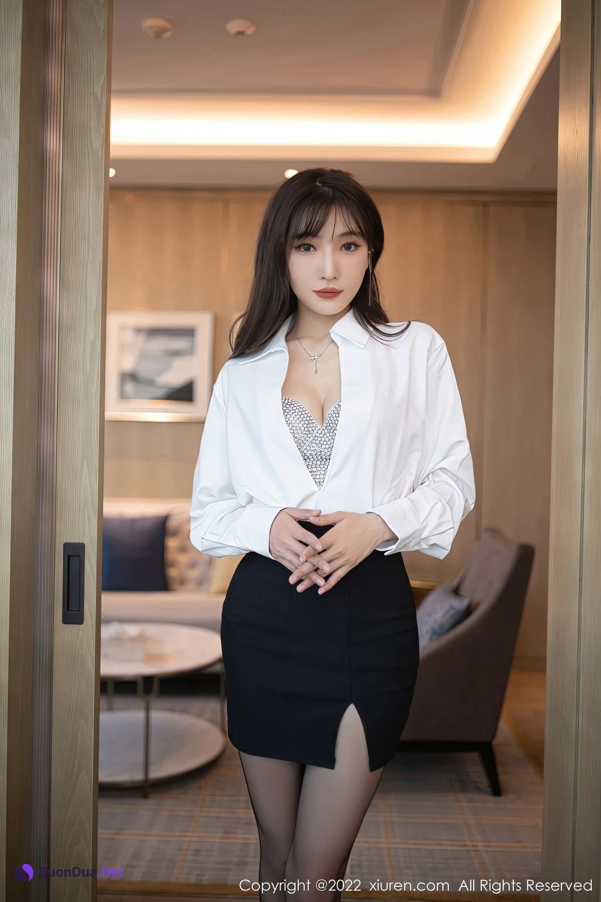 [XiuRen秀人网] No.5940 陆萱萱LuXuanXuan - รูปภาพ 3