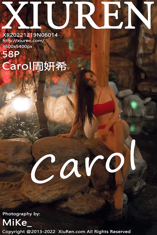 XIUREN No.6014 Zhou Yan Xi (Carol周妍希)