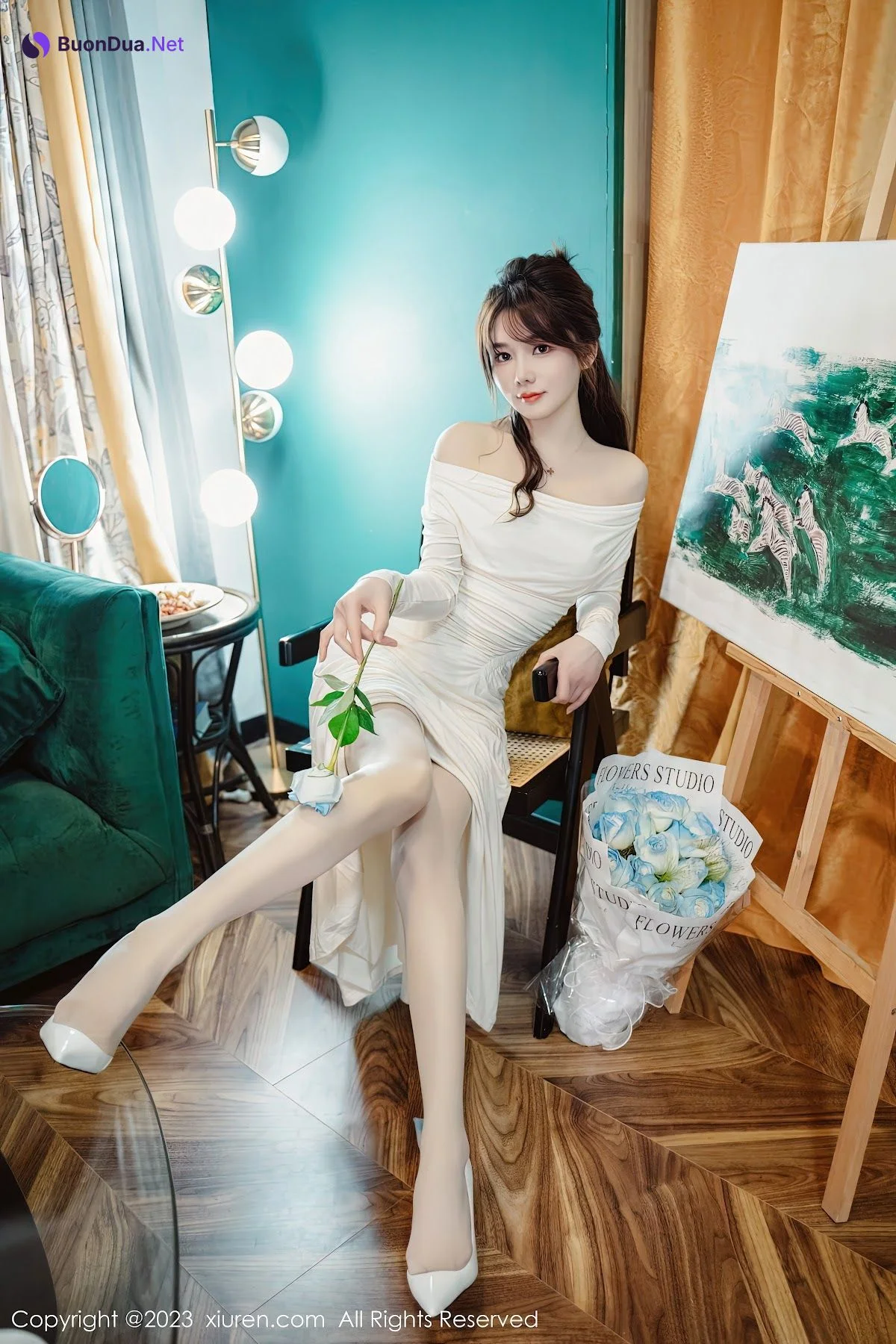 XIUREN No.6182 婠婠么 - Photo 3