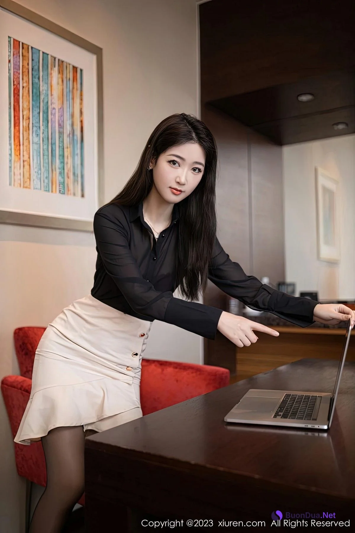 [XiuRen秀人网] No.6223 TangAnQi唐安琪 - Photo 5