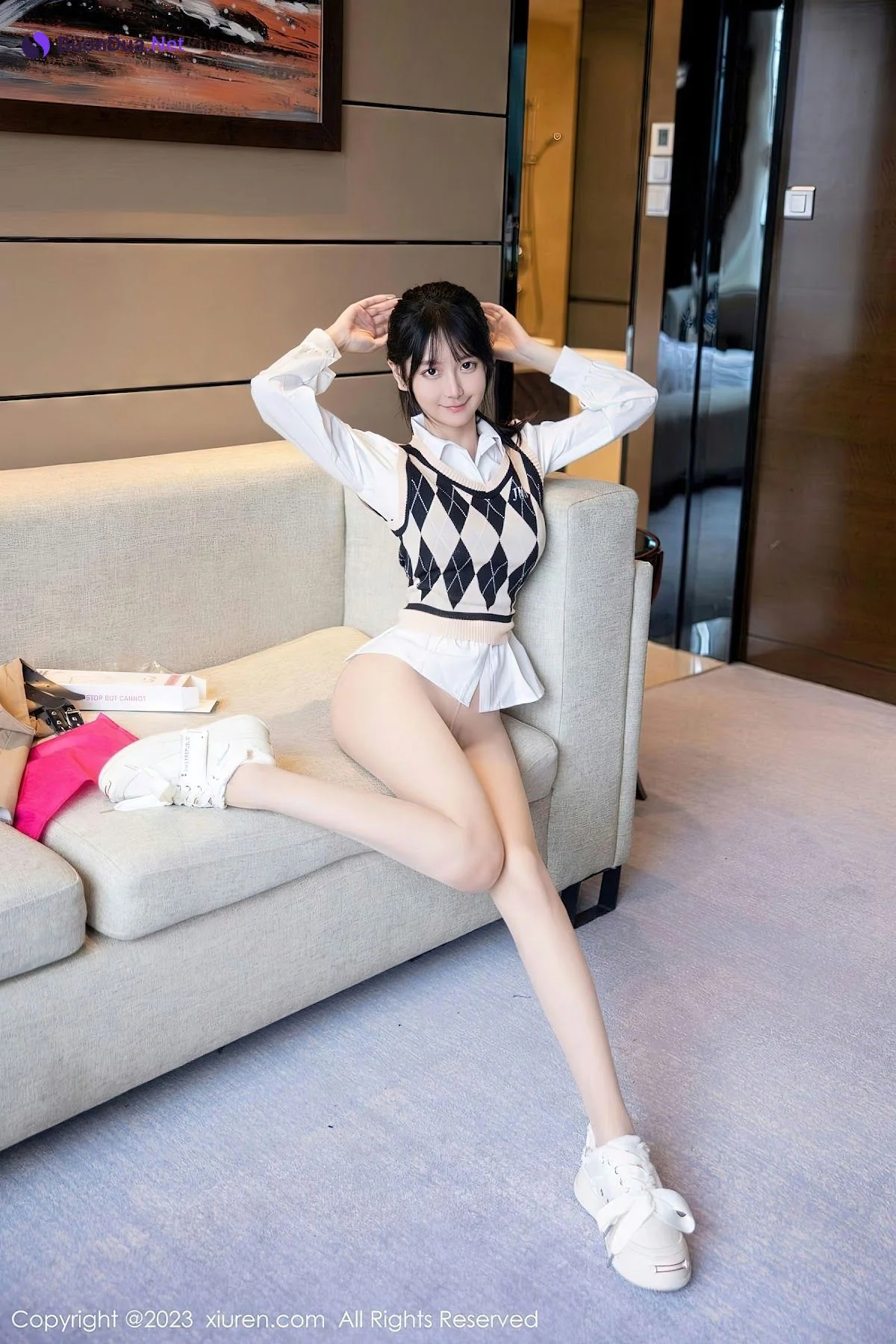 XIUREN No.6329 谢小蒽 - Photo 15