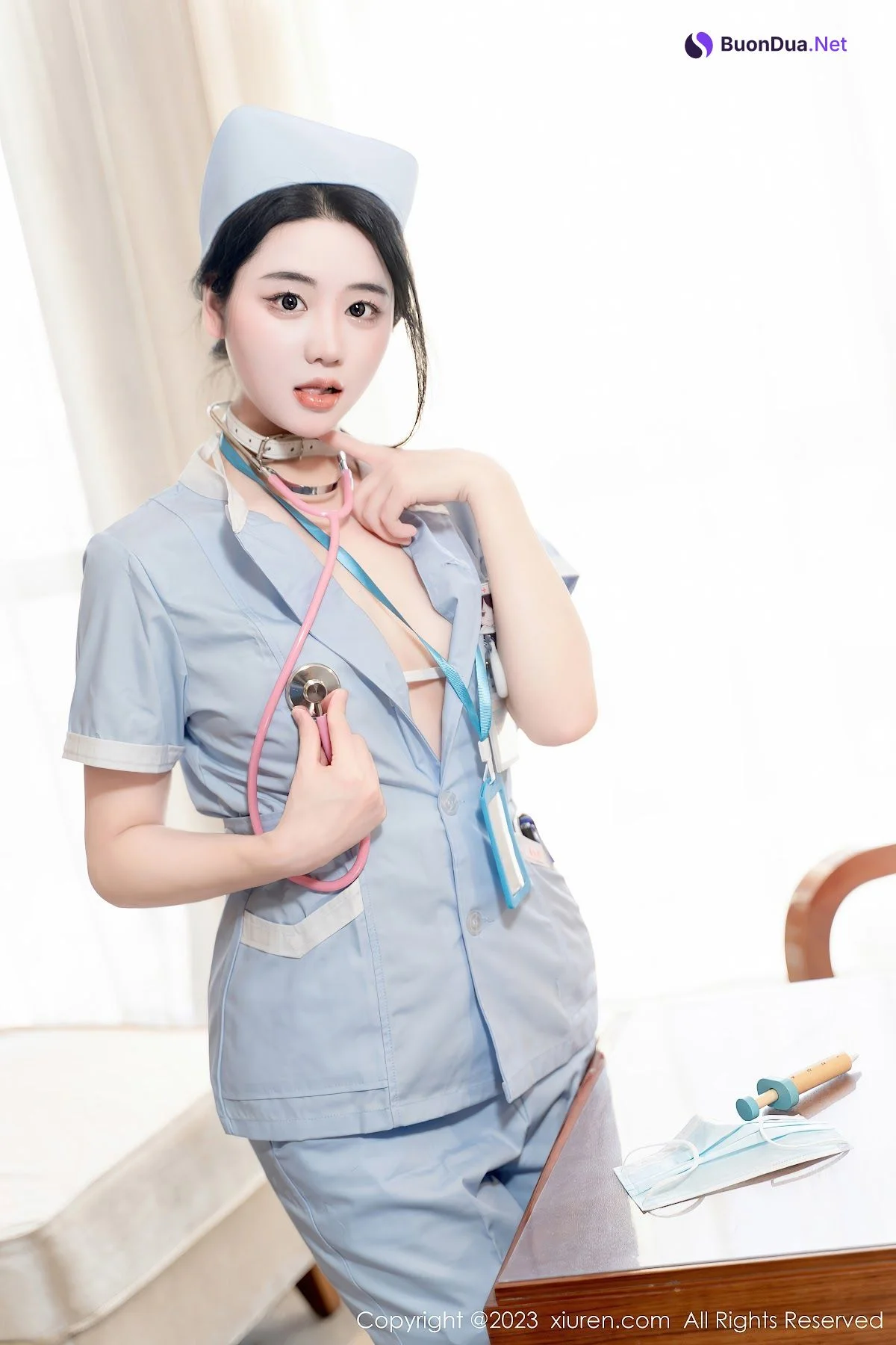 XIUREN No.6868 汐汐爱吃草莓 - Photo 10