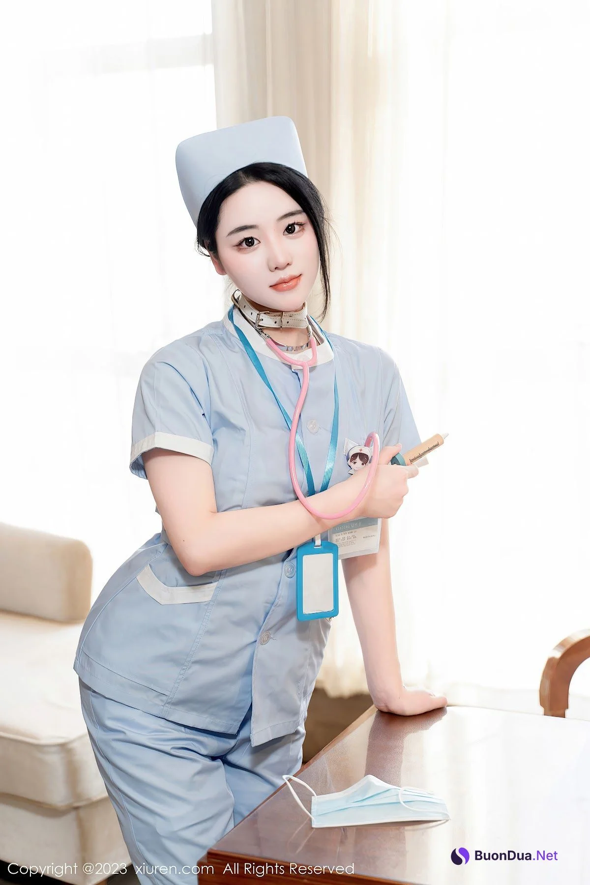 XIUREN No.6868 汐汐爱吃草莓 - Photo 9