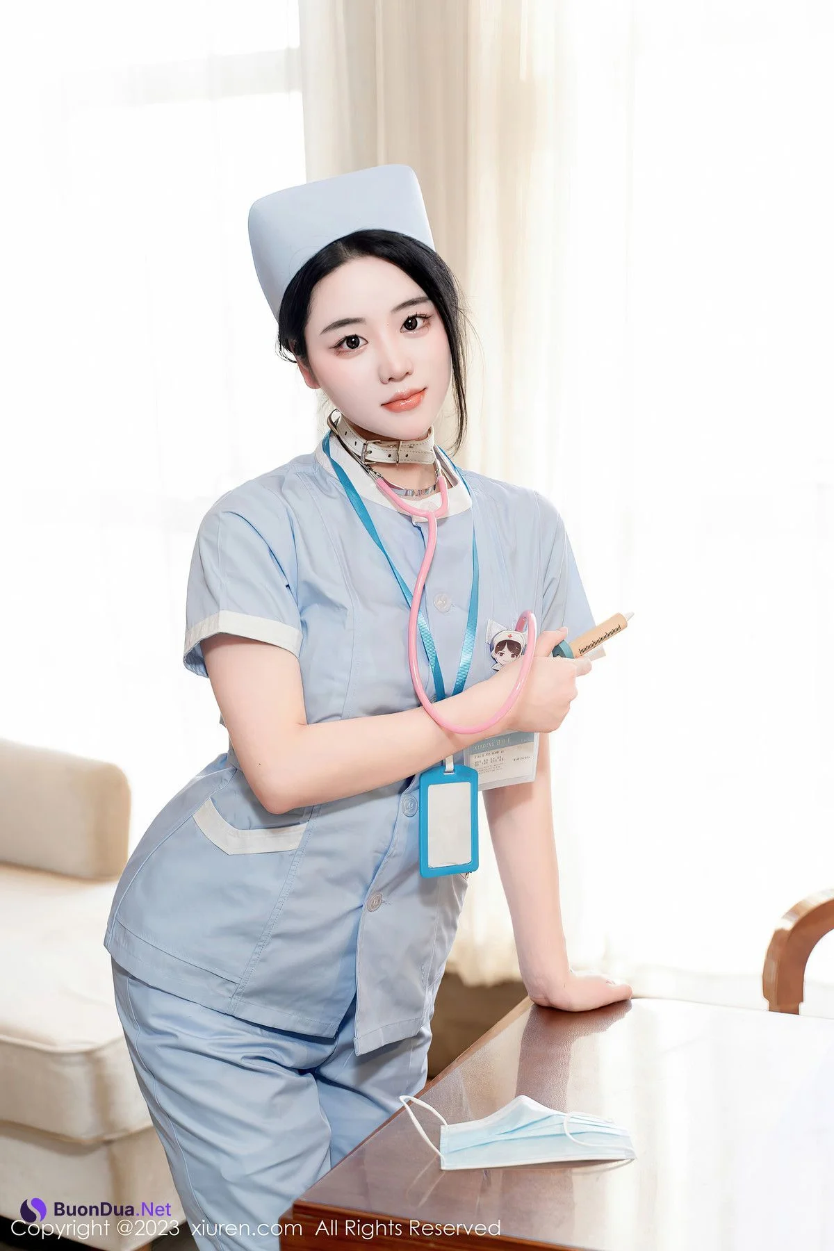 XiuRen秀人网 NO.6868 汐汐爱吃草莓LuXuan - Photo 10