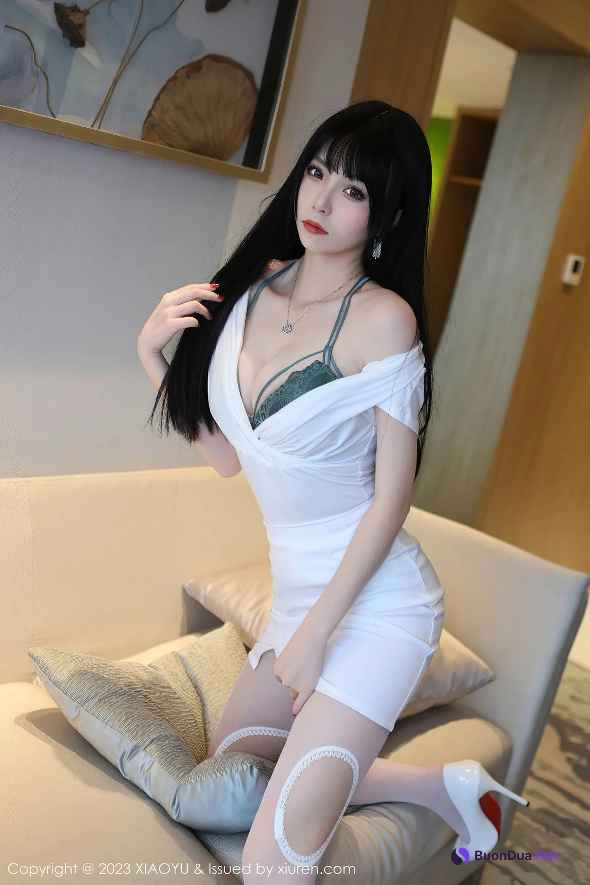 XiuRen秀人网 NO.6897 江七七JiangQiqi - รูปภาพ 10