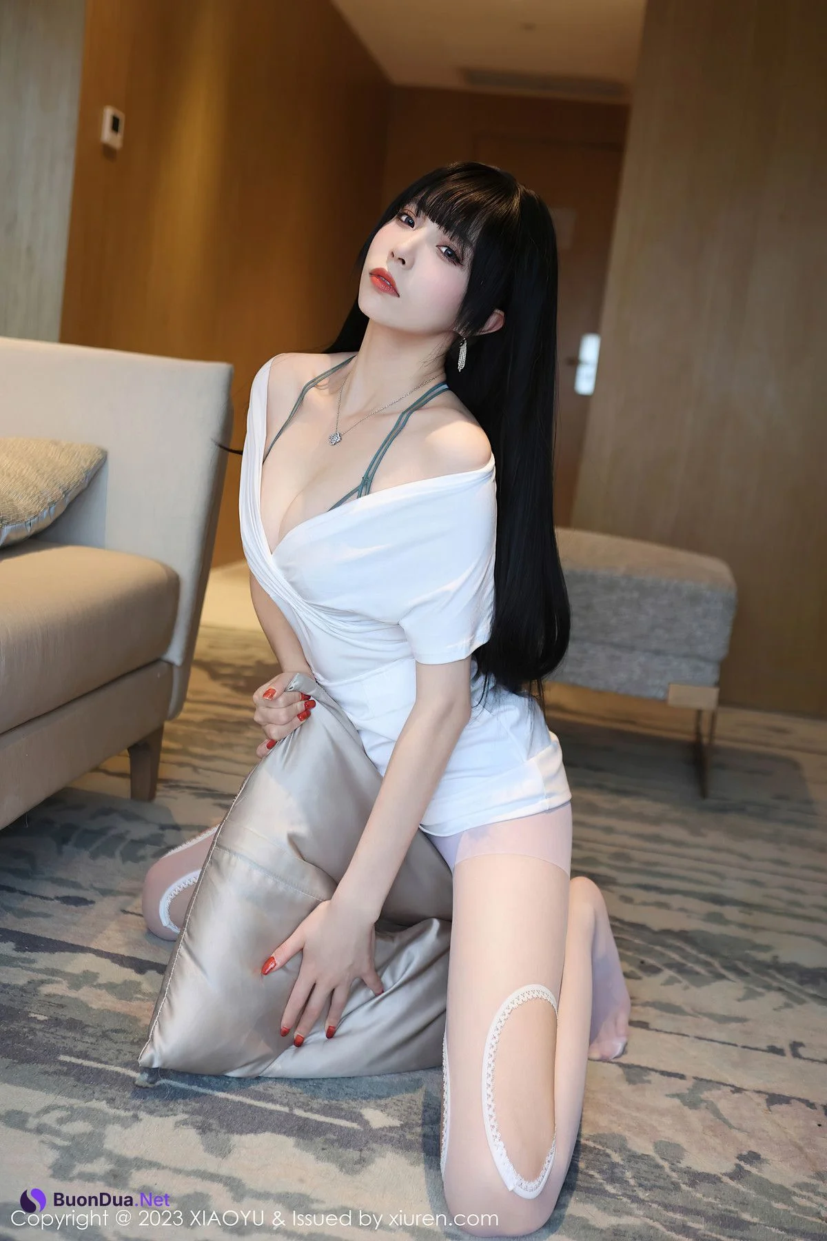 XiuRen秀人网 NO.6897 江七七JiangQiqi - รูปภาพ 19