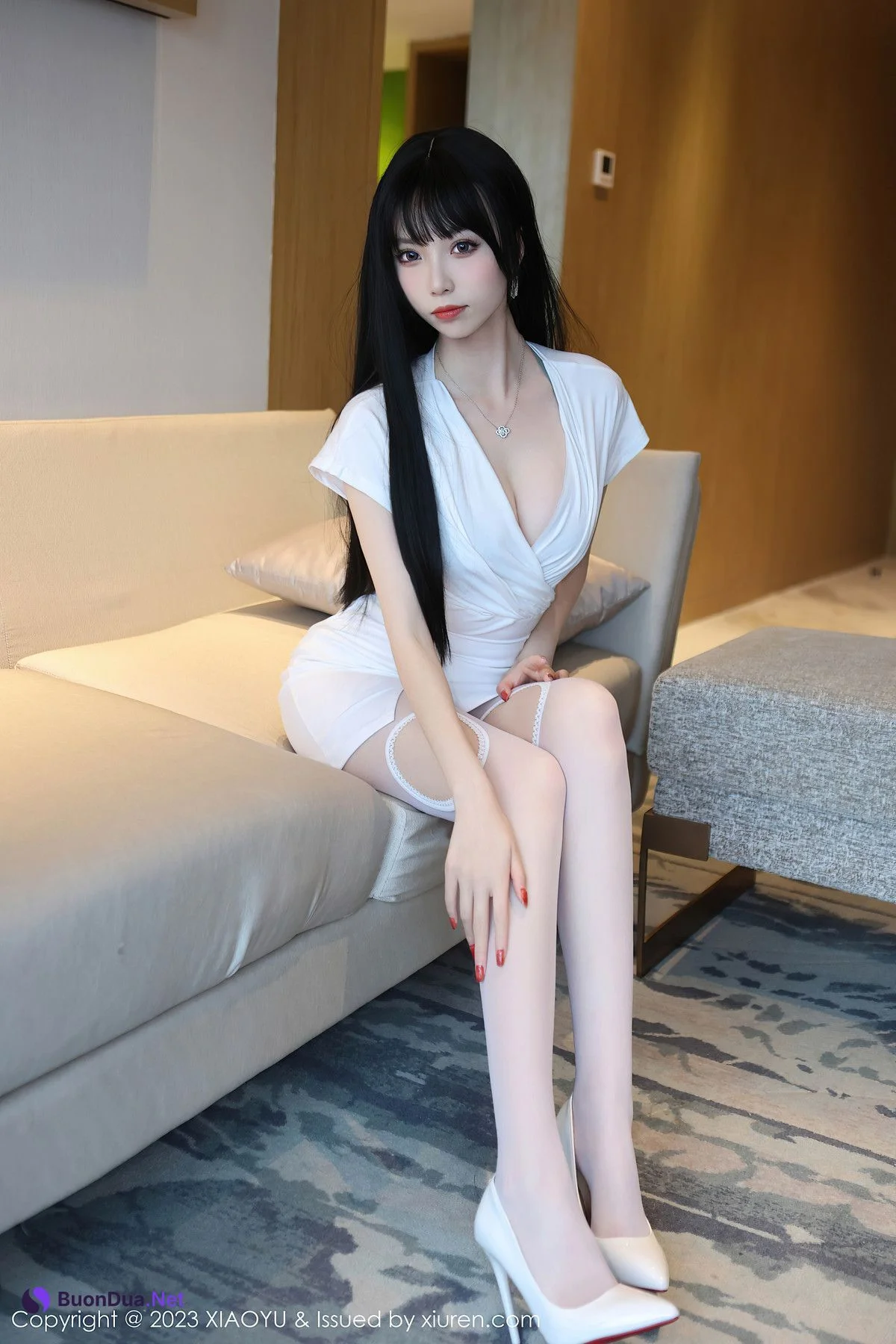 XiuRen秀人网 NO.6897 江七七JiangQiqi - รูปภาพ 2