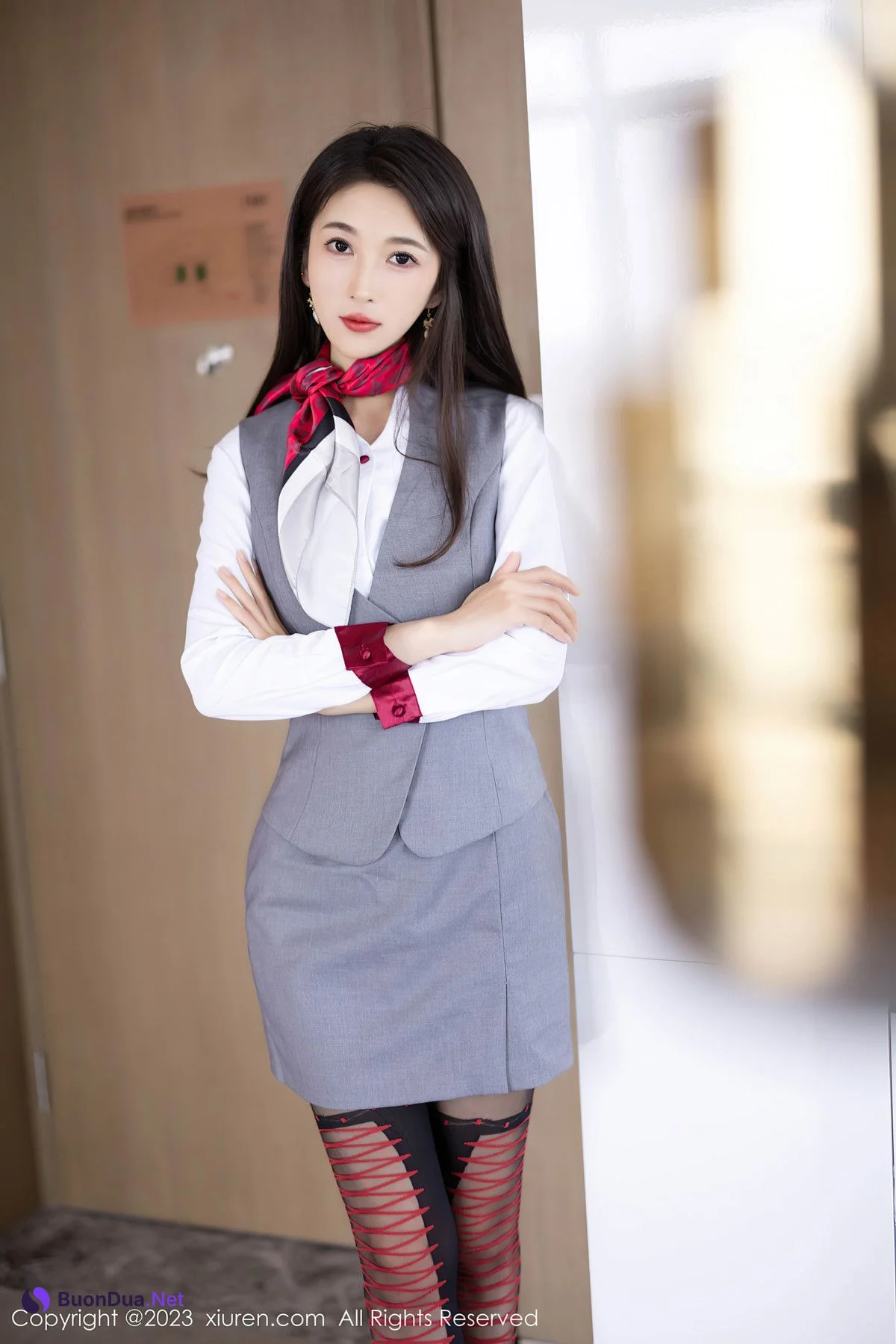 XiuRen秀人网 NO.6967 LinYueYi林乐一 - รูปภาพ 2