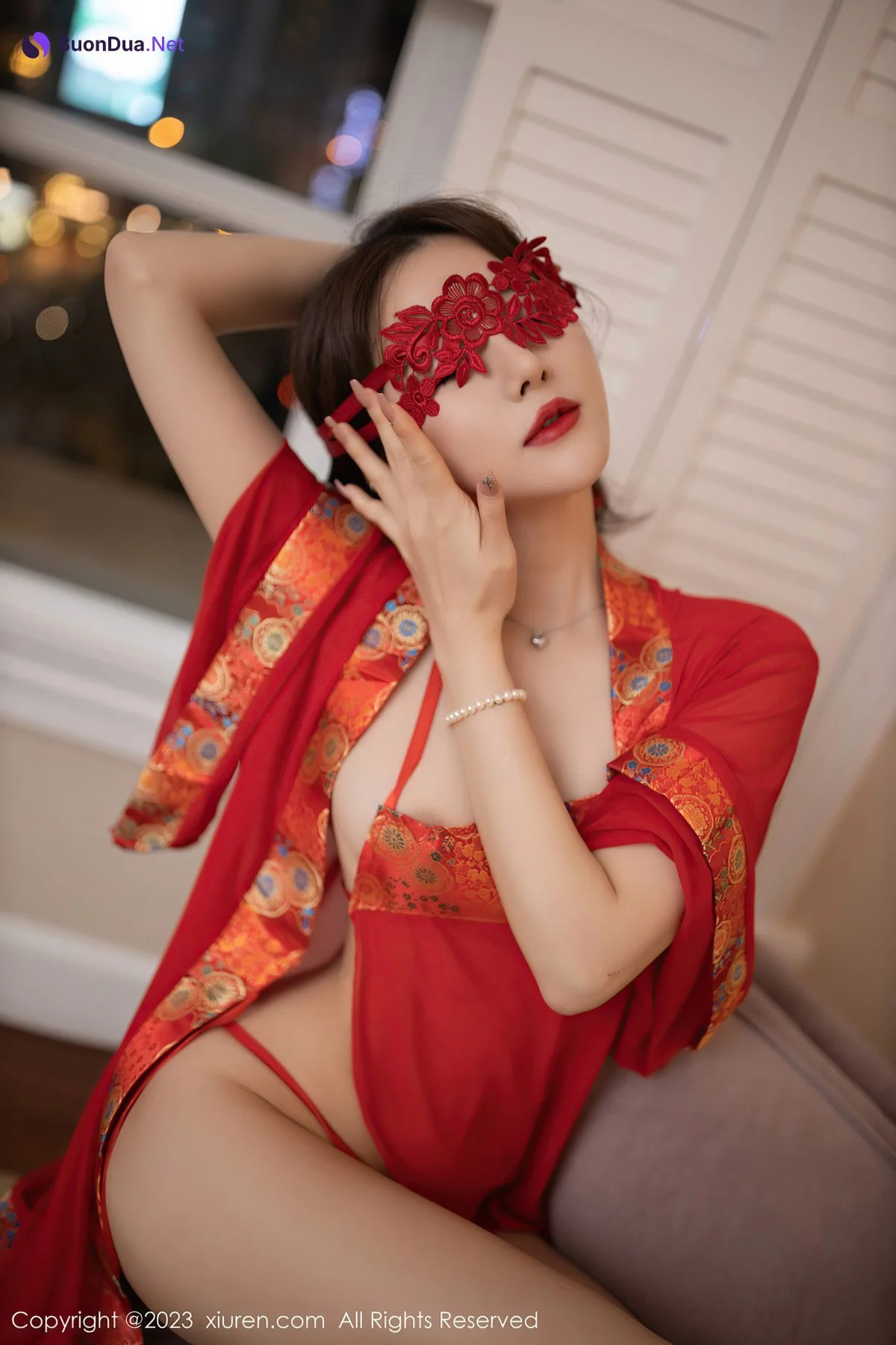 XiuRen秀人网 NO.7008 鱼子酱Fish - Photo 13