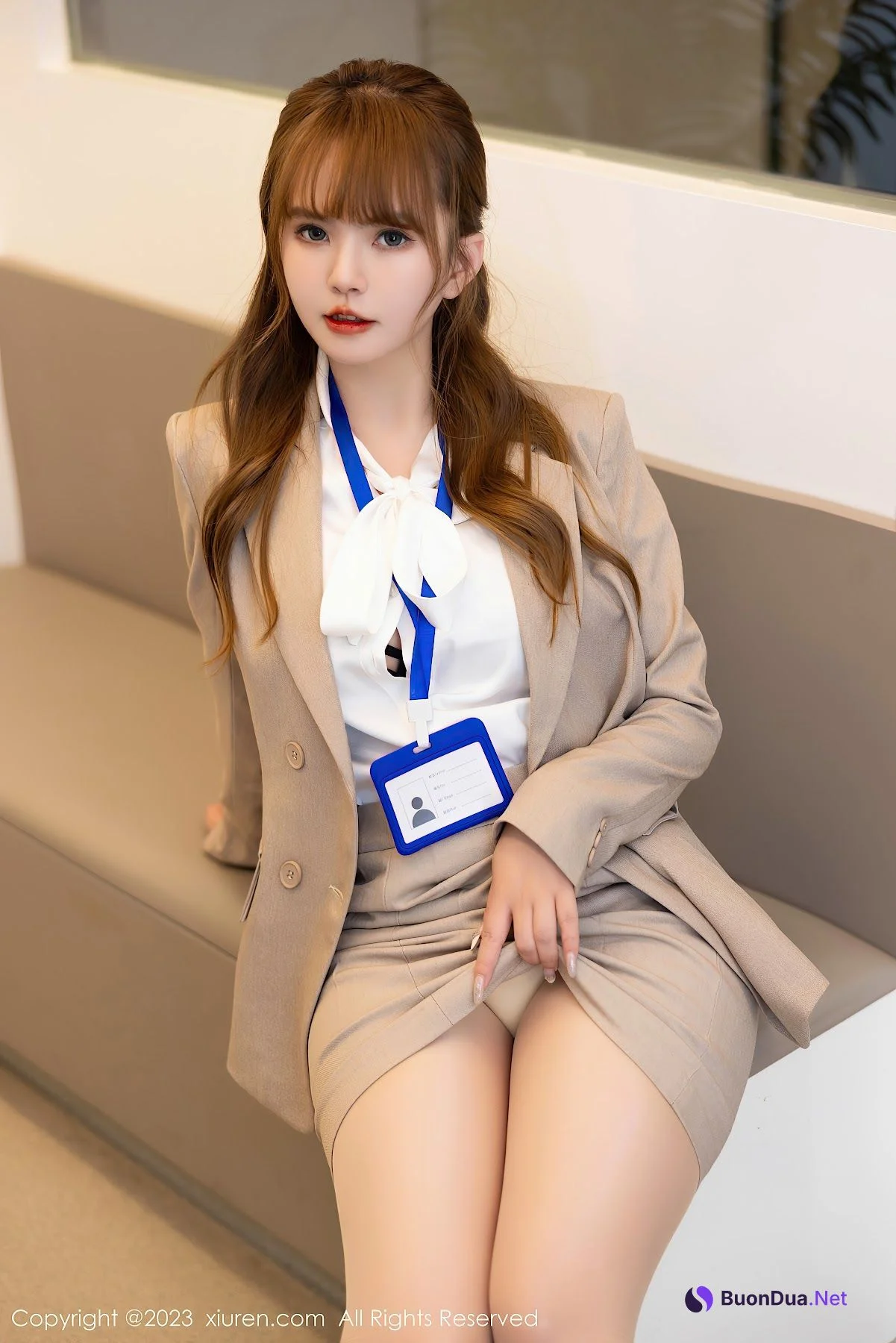 XIUREN No.7073 Zhang Si Yun (张思允Nice) - รูปภาพ 8