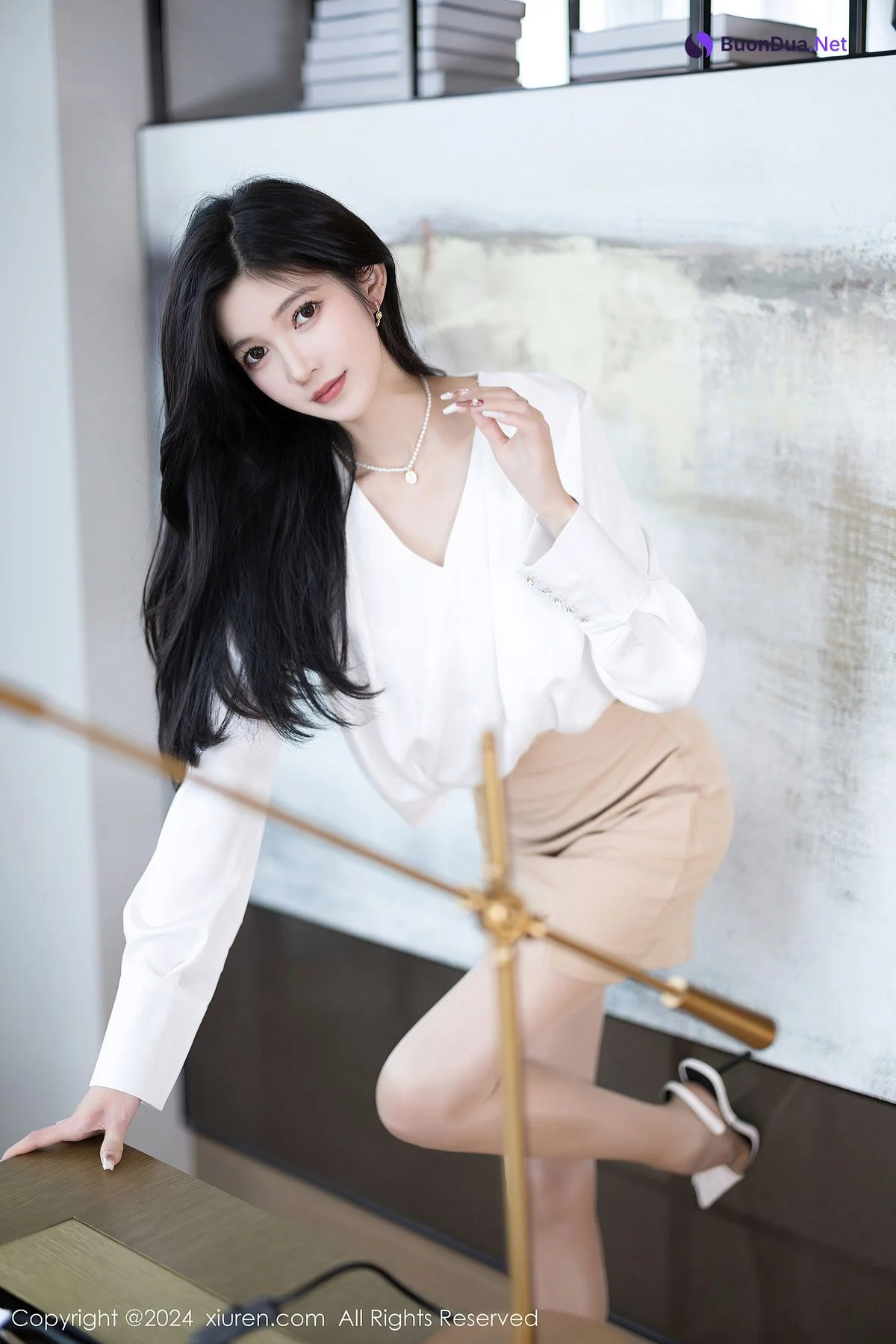 XiuRen秀人网 No.7906 Cheng程程程- - Photo 3