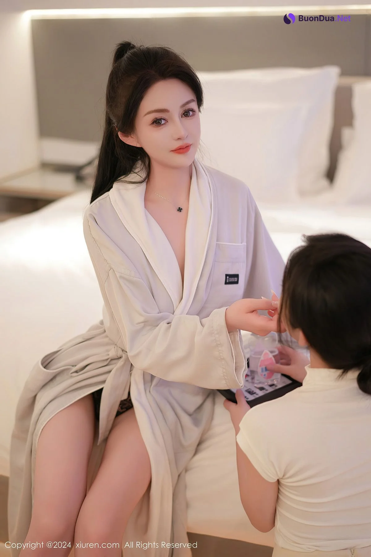 XiuRen秀人网 No.8350 林幼一LinYouyi & 谭小灵TanXiaoling - Photo 6