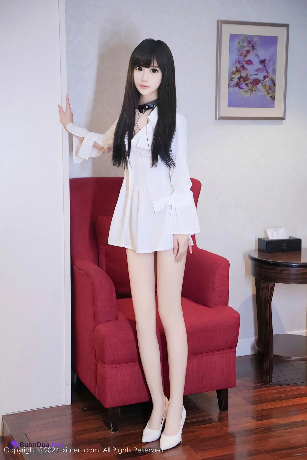 XiuRen秀人网 No.8573 沐言yanyan - Photo 3