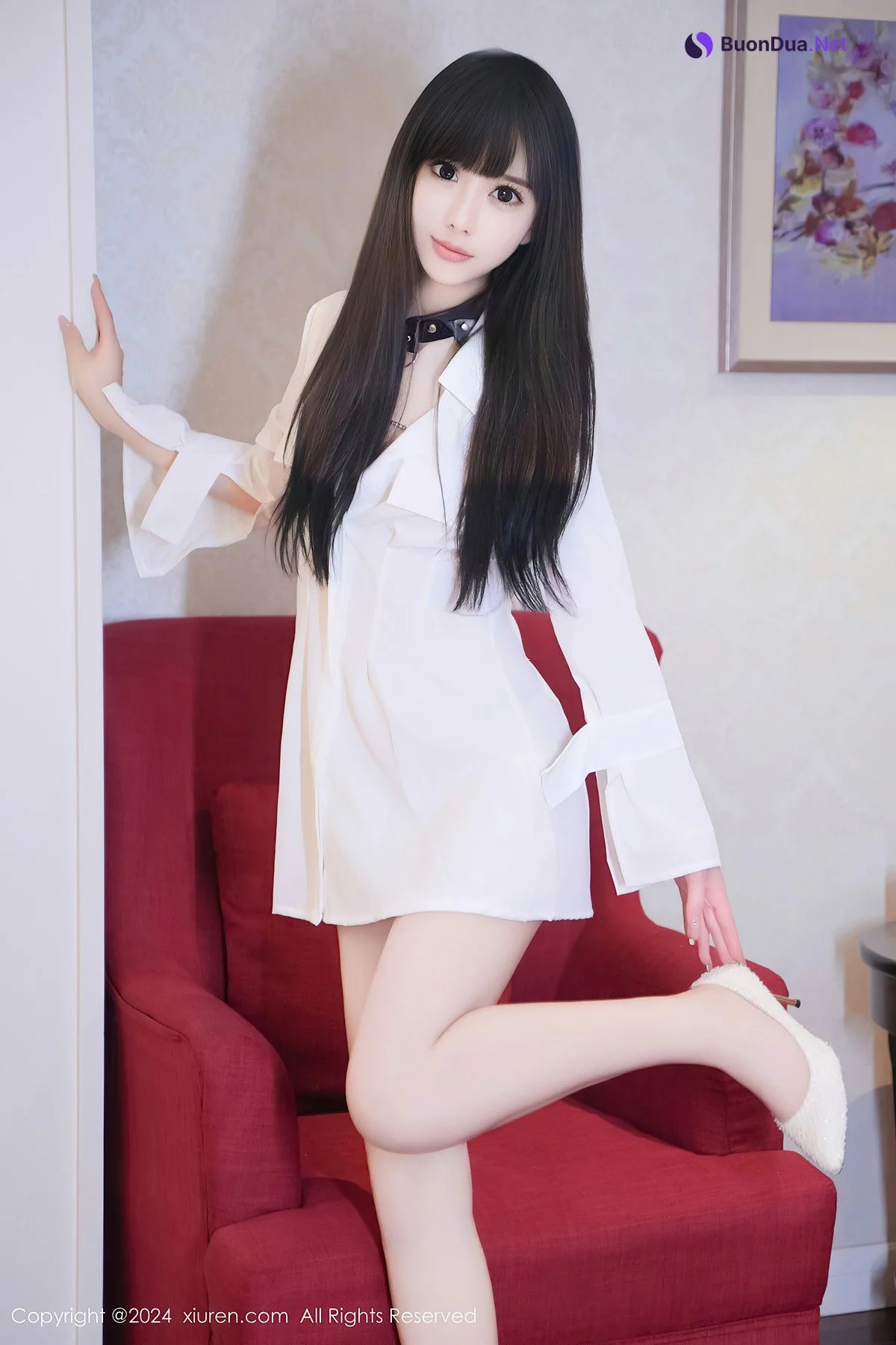 XiuRen秀人网 No.8573 沐言yanyan - Photo 5