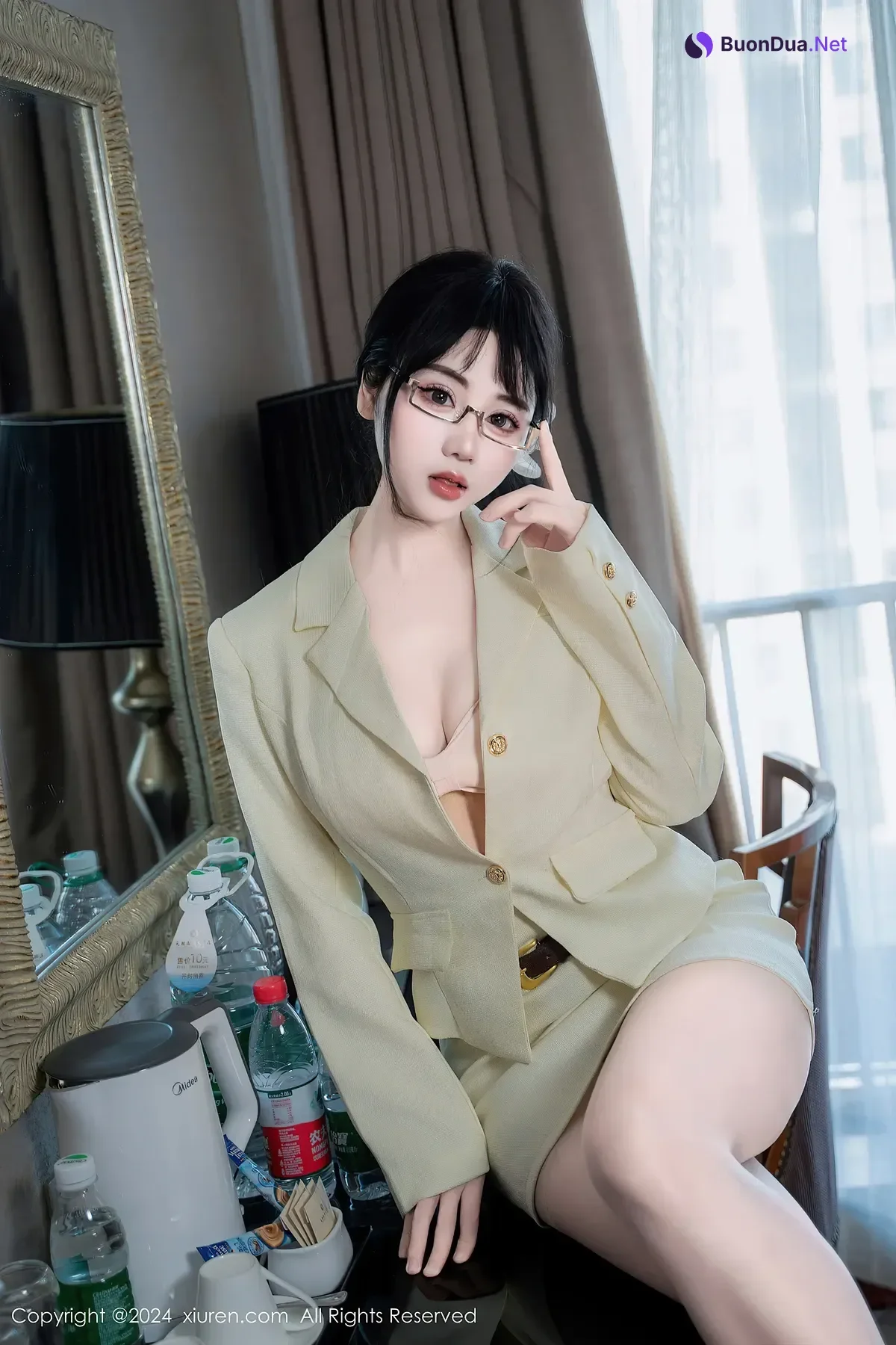 XiuRen秀人网 No.8717 汐汐爱吃草莓LuXuan - Photo 2