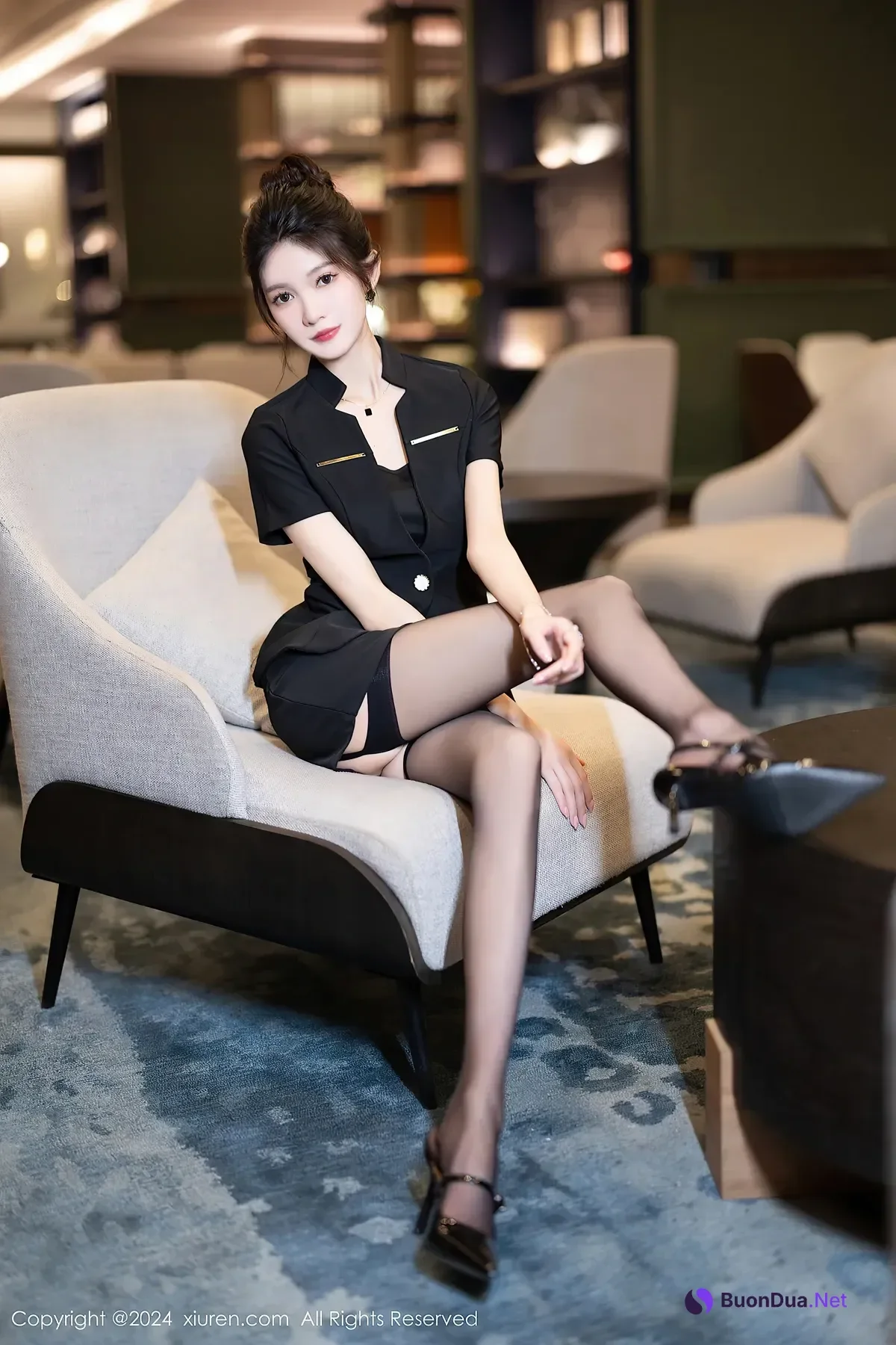 XiuRen秀人网 No.8781 奶呼呼Moka - รูปภาพ 3