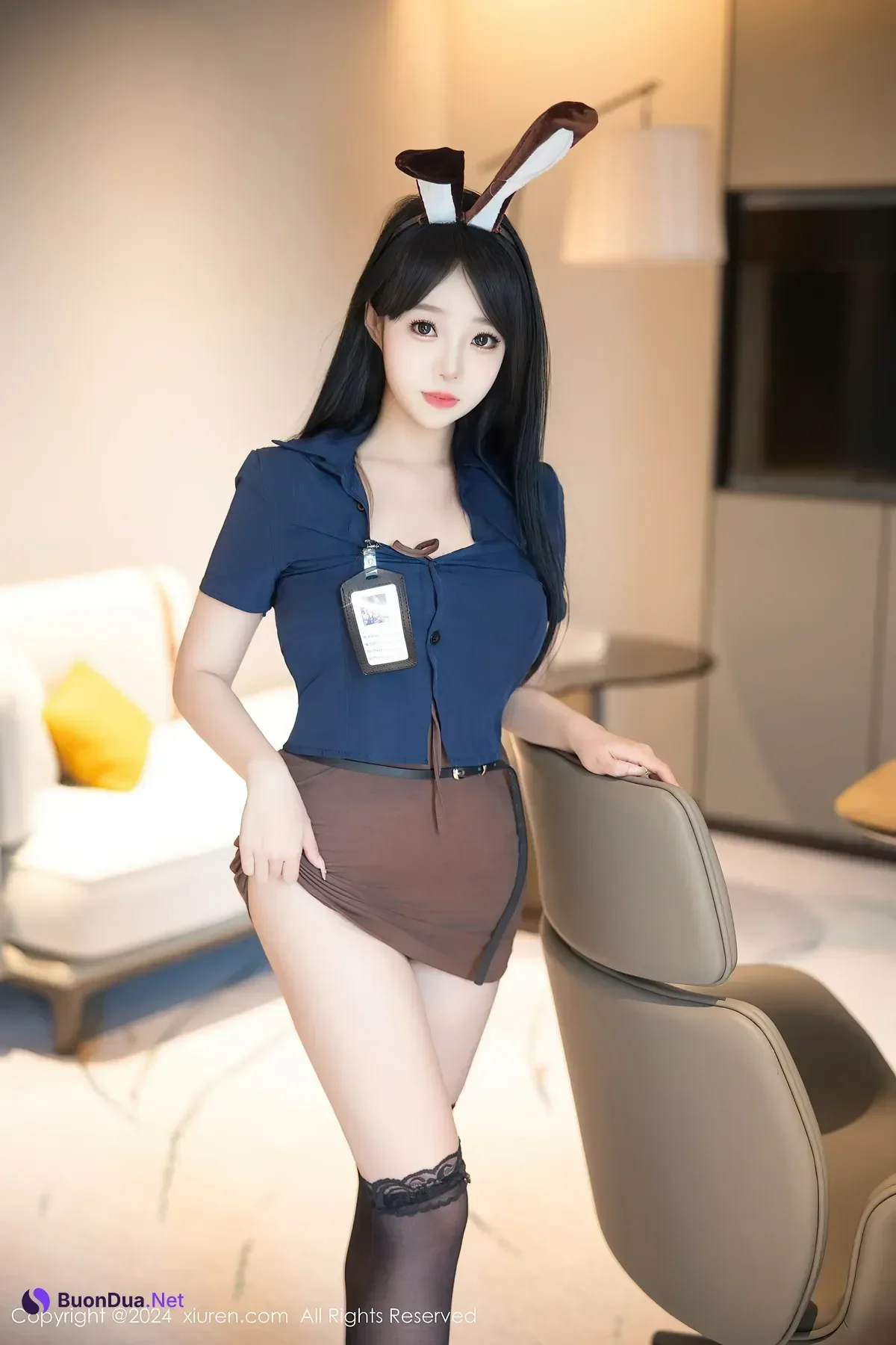 XiuRen秀人网 No.9083 黎秋秋LiQiuqiu - รูปภาพ 5