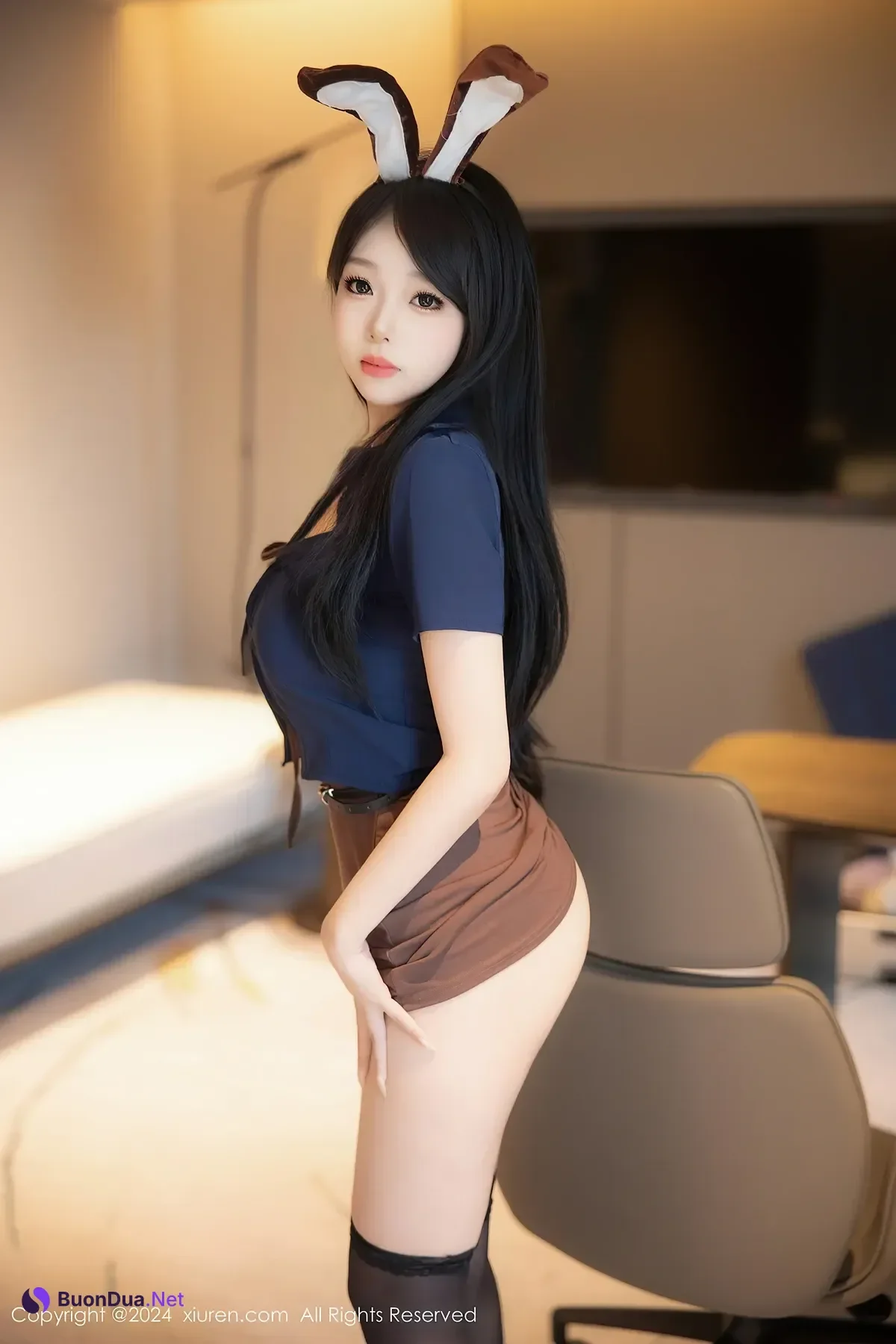 XiuRen秀人网 No.9083 黎秋秋LiQiuqiu - รูปภาพ 9