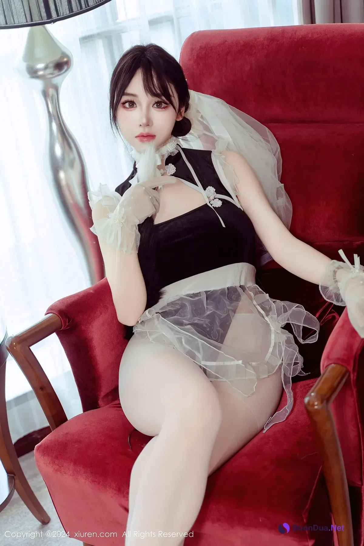 XiuRen秀人网 No.9197 汐汐爱吃草莓LuXuan - Photo 7