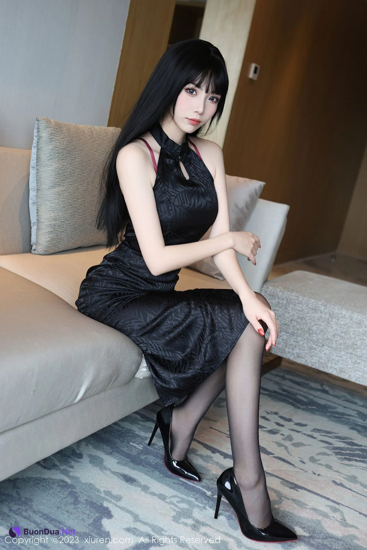 [Xiuren秀人网]2023.05.04 NO.6666 江七七JiangQiqi - รูปภาพ 2