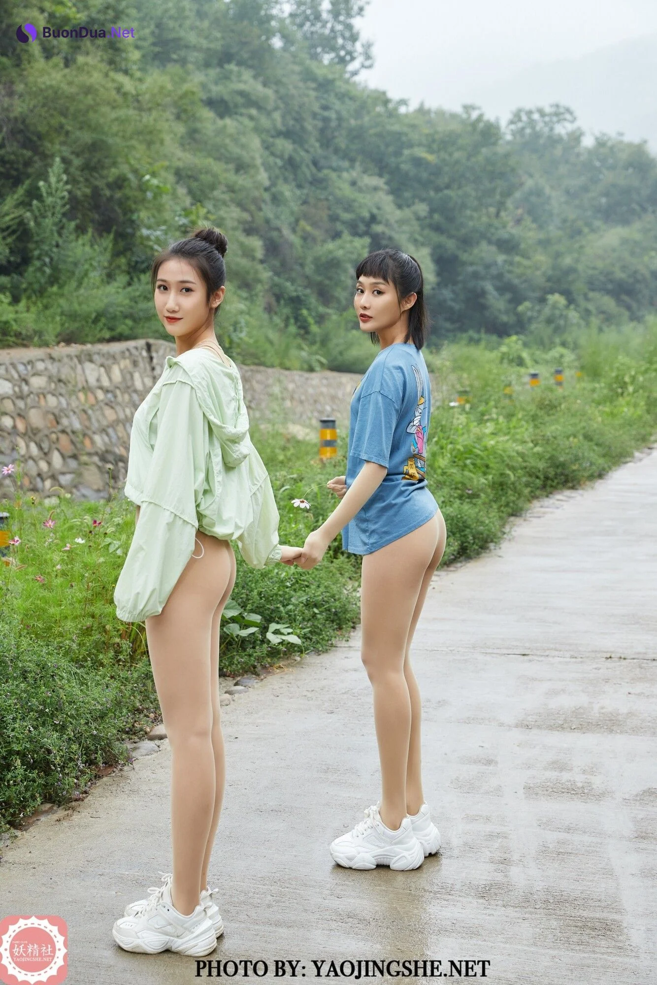 [Yaojingshe妖精社系列] 2020.11.18 T2040可可&思文 《 郊游 》 - Photo 2