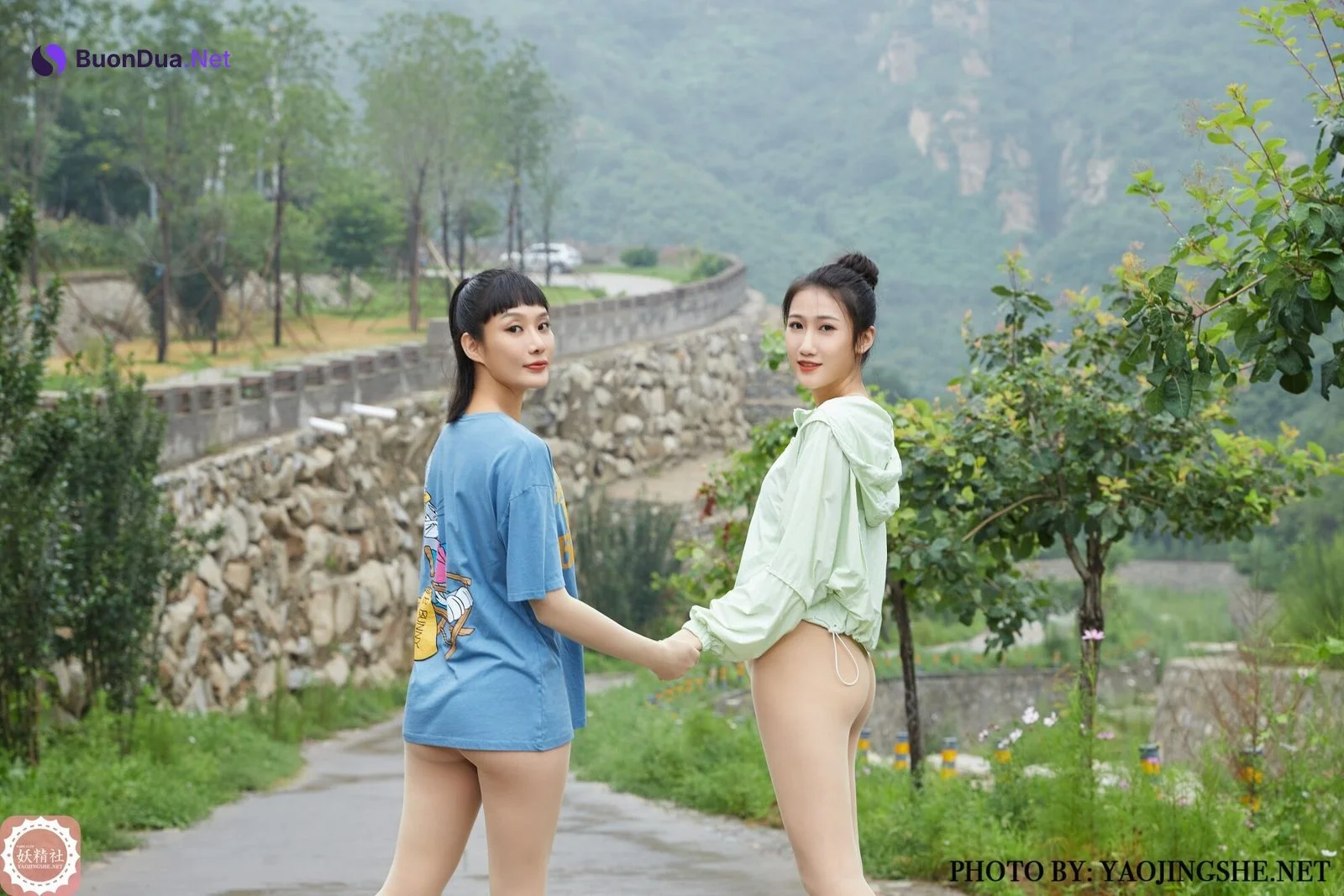 [Yaojingshe妖精社系列] 2020.11.18 T2040可可&思文 《 郊游 》 - Photo 5
