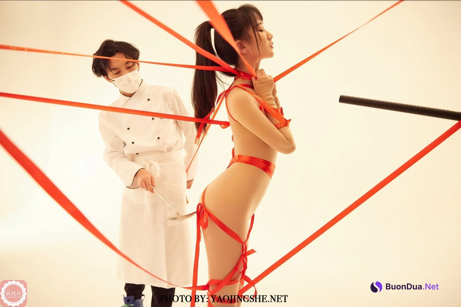 [Yaojingshe妖精社系列] 2021.03.14 T2111喵喵《美絲小偷》下 - 사진 18