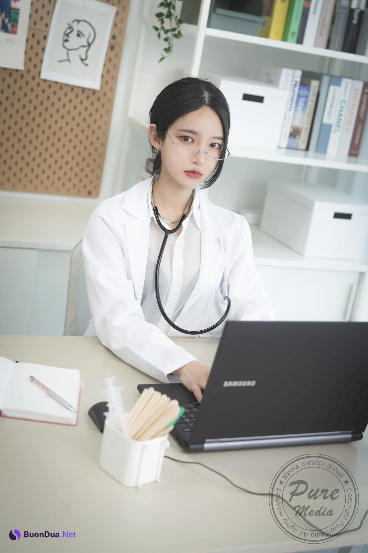 Yeha 예하, [PURE MEDIA] Vol.191 누드 디지털화보 Set.01 - 写真 5
