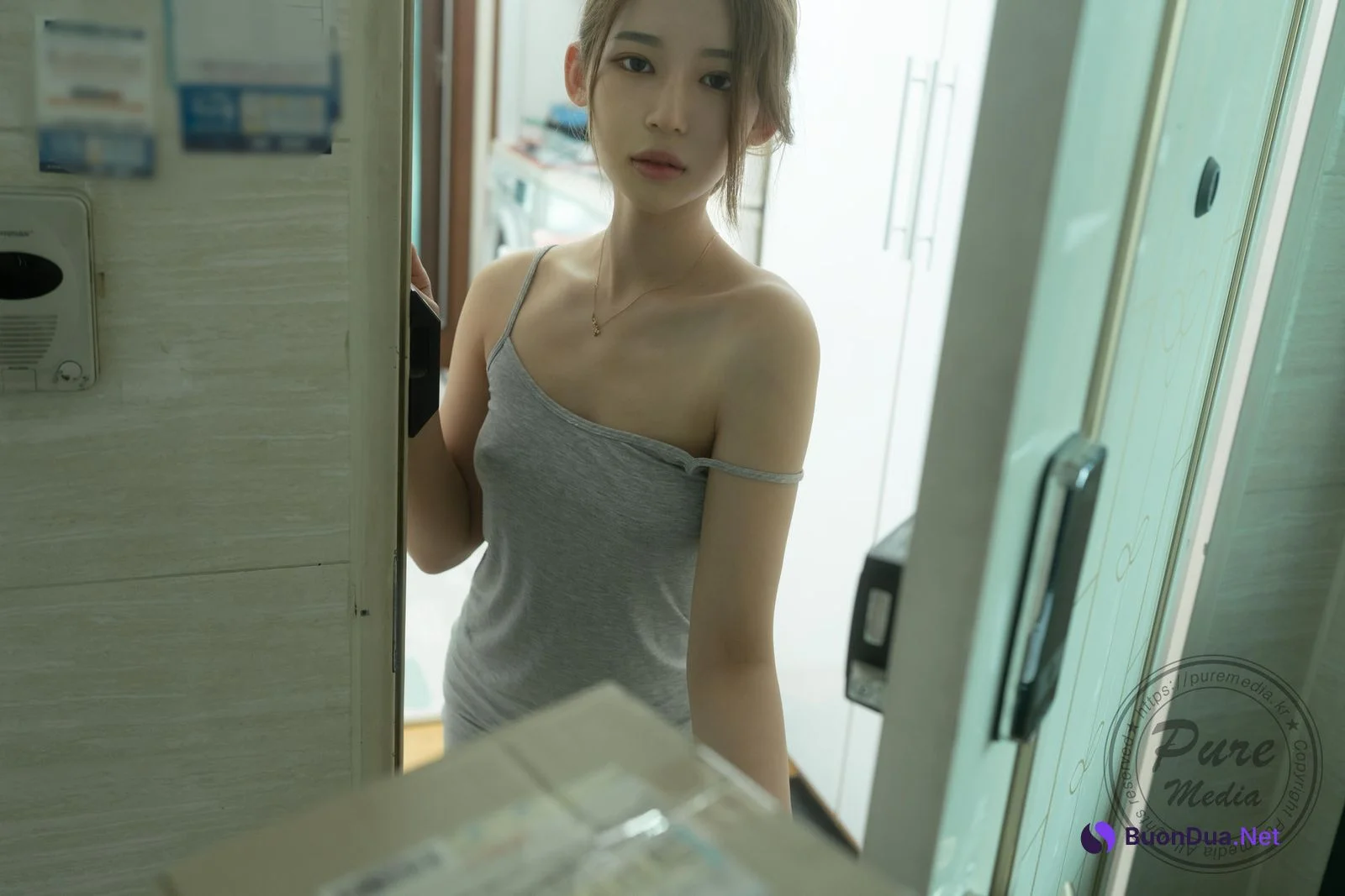 Yeha 예하, [PURE MEDIA] Vol.249 Bad Delivery Guy and New Wife Set.02 - รูปภาพ 13