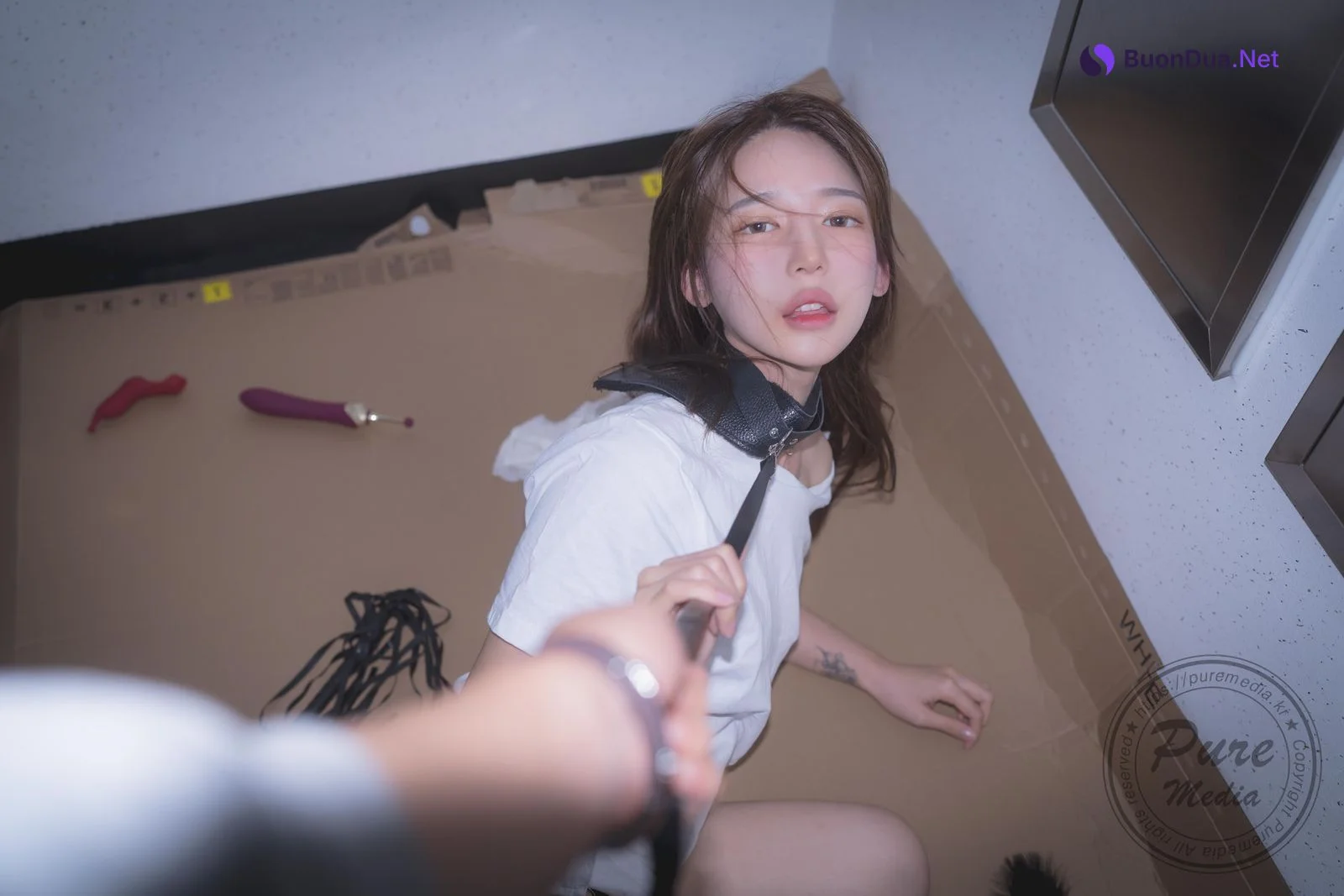 Yeha 예하, [PURE MEDIA] Vol.265 Hungry Bitch in The Stairwell Set.01 - 사진 10