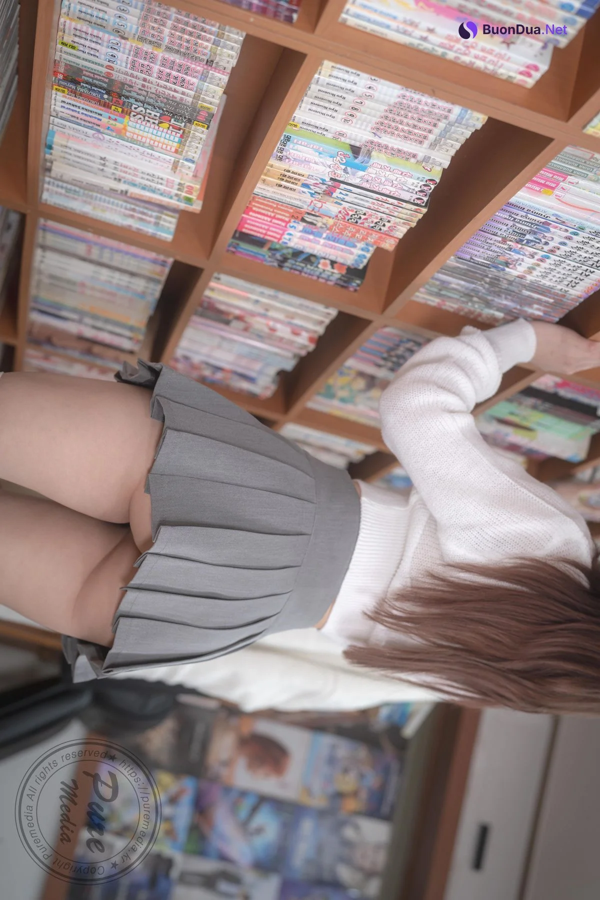 Yeha 예하, PURE MEDIA Vol.273 Dreaming With Library Girl Set.03 - Photo 3