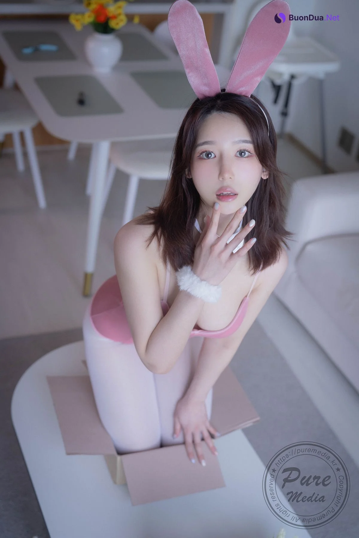 Yeha 예하, PURE MEDIA Vol.287 “Gift her a bunny doll” Set.01 - Photo 5