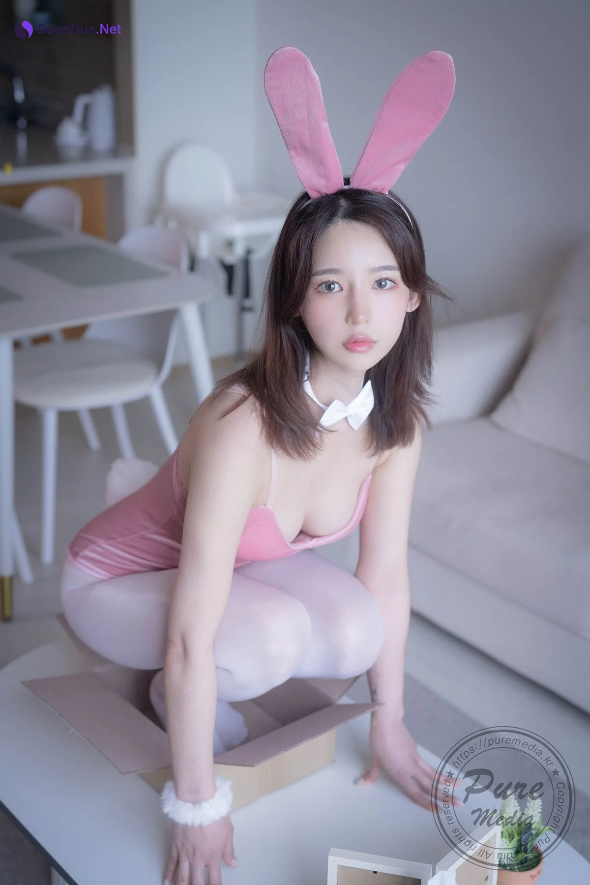 Yeha 예하, PURE MEDIA Vol.287 “Gift her a bunny doll” Set.01 - Photo 6