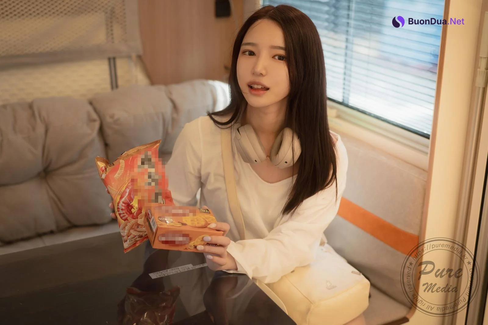 Yeha 예하, PURE MEDIA Vol.287 “Sex Vacation in Camping Car” Set.02 - 照片 20
