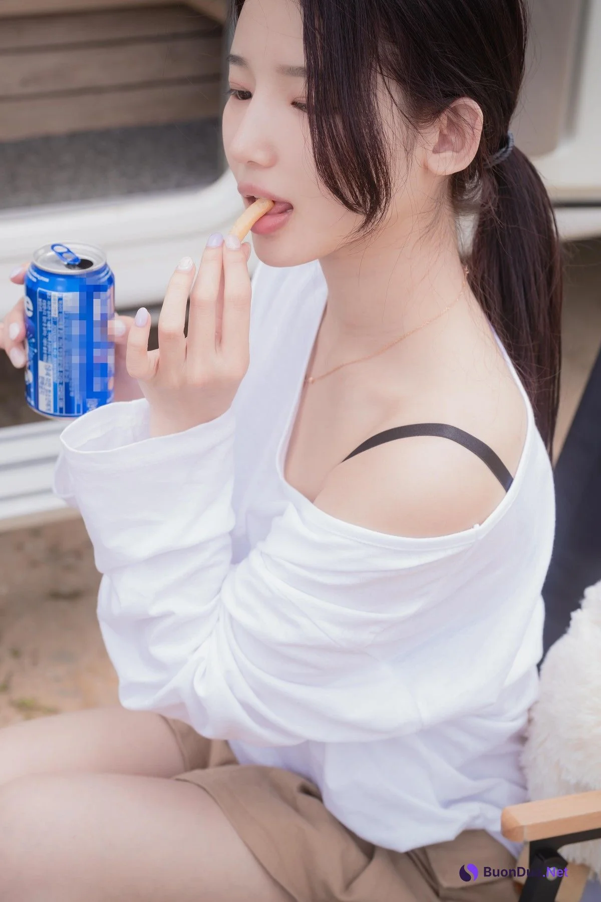 Yeha 예하, PURE MEDIA Vol.287 “Sex Vacation in Camping Car” Set.03 - 照片 22