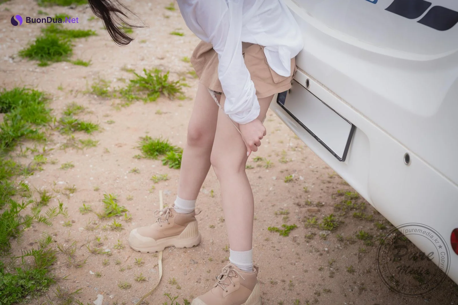 Yeha 예하, PURE MEDIA Vol.287 “Sex Vacation in Camping Car” Set.03 - 照片 25