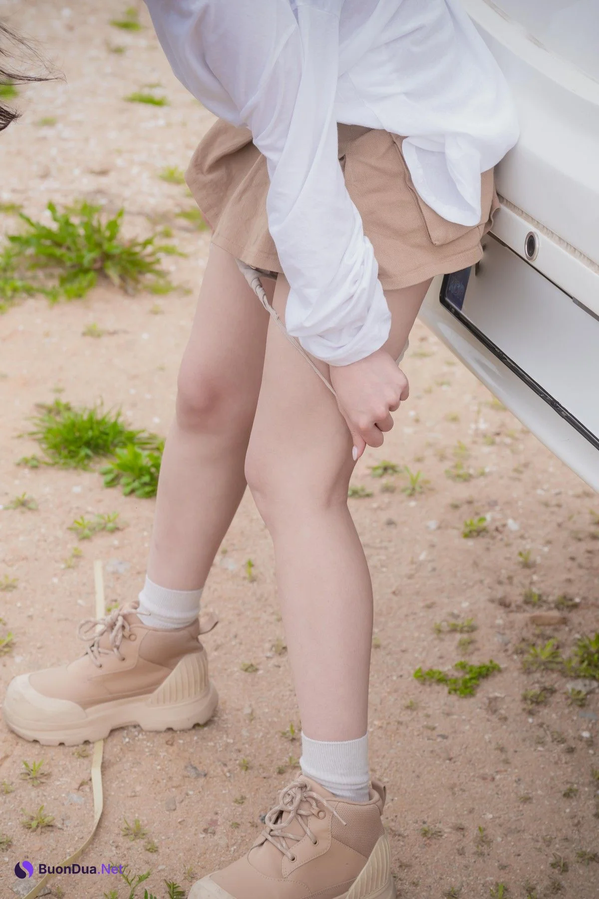 Yeha 예하, PURE MEDIA Vol.287 “Sex Vacation in Camping Car” Set.03 - 照片 26