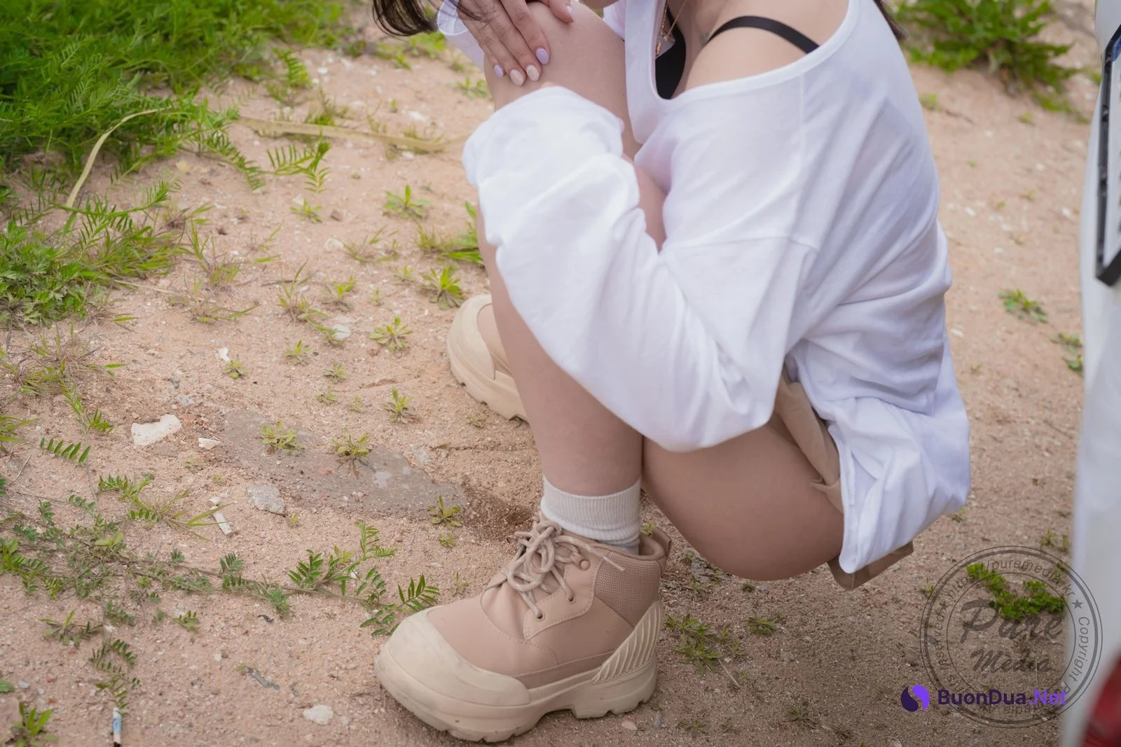 Yeha 예하, PURE MEDIA Vol.287 “Sex Vacation in Camping Car” Set.03 - 照片 29