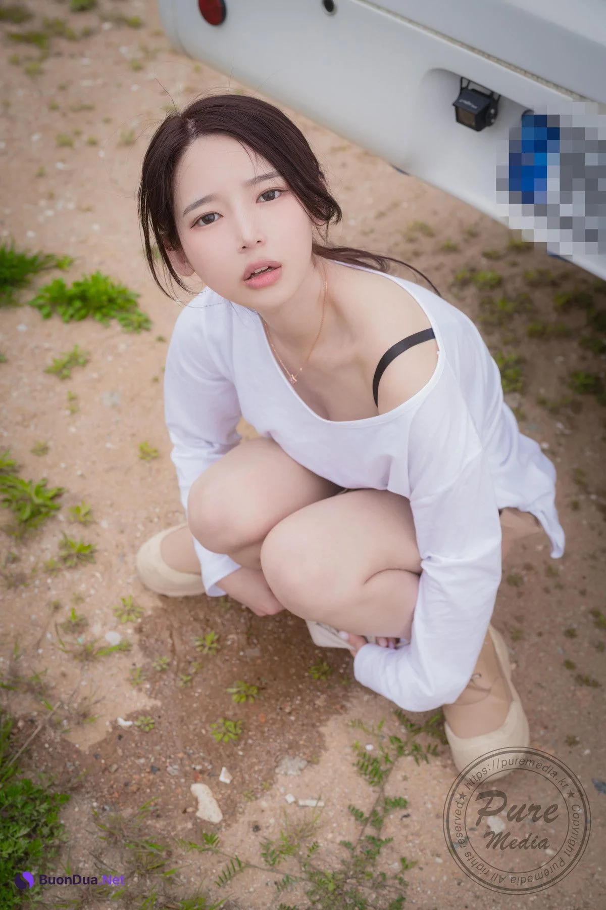 Yeha 예하, PURE MEDIA Vol.287 “Sex Vacation in Camping Car” Set.03 - 照片 32