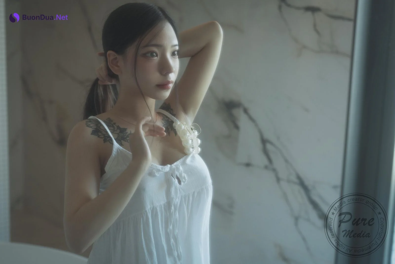 Yeon Hwa 연화, [PURE MEDIA] Vol.196 누드 디지털화보 Set.01 - Photo 11