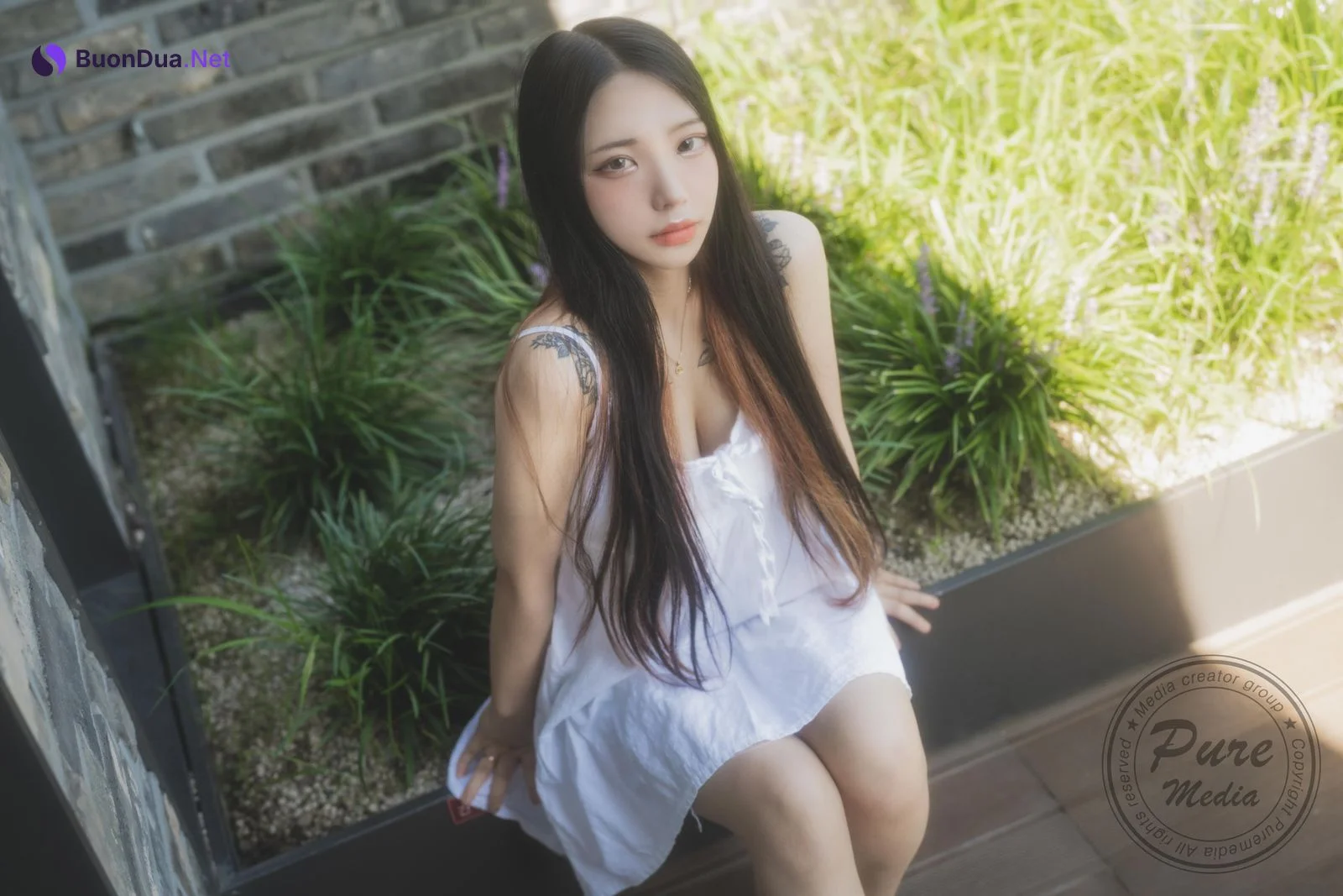 Yeon Hwa 연화, [PURE MEDIA] Vol.196 누드 디지털화보 Set.01 - Photo 2